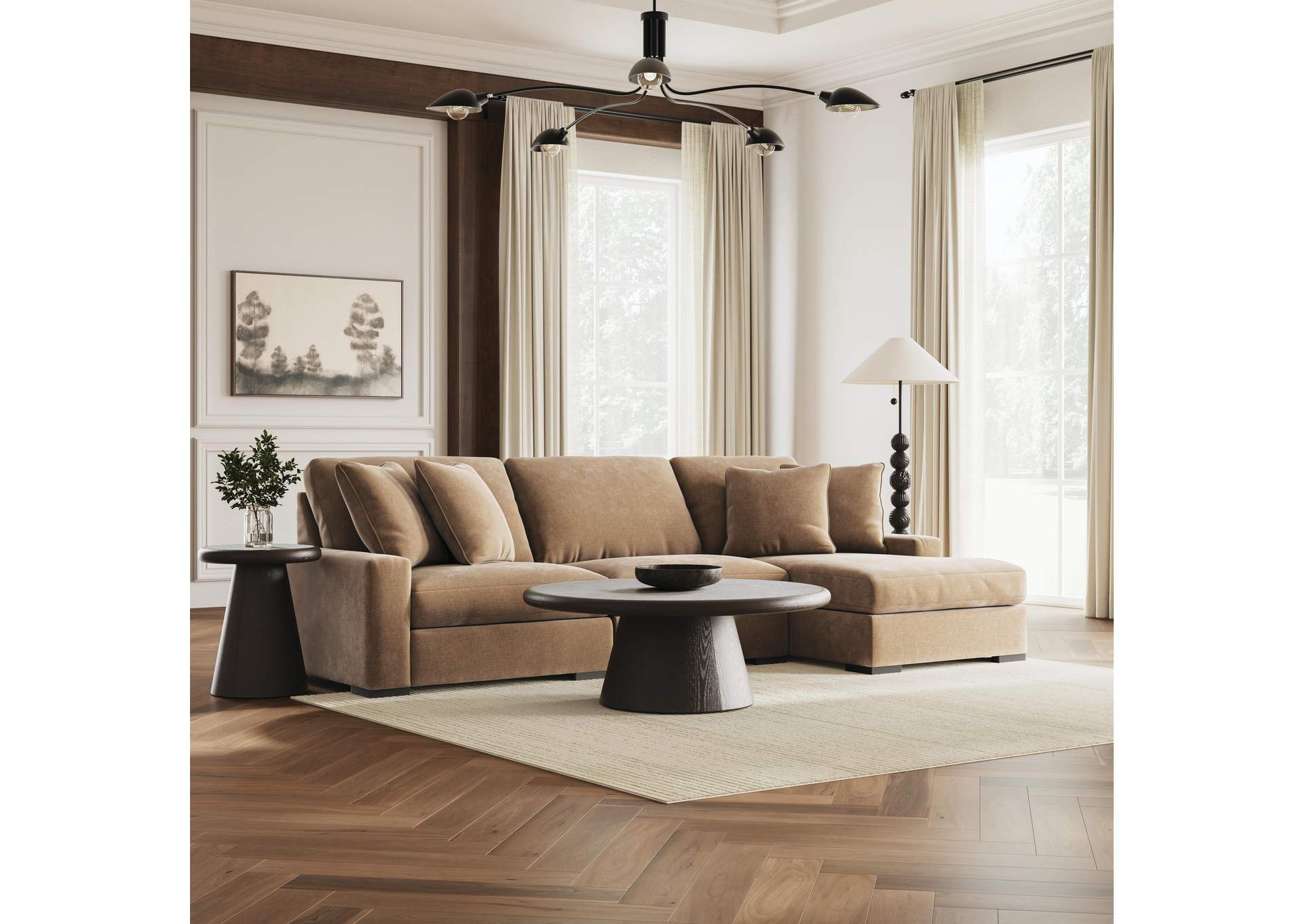 Calden 3-Piece Sectional with Chaise image 3