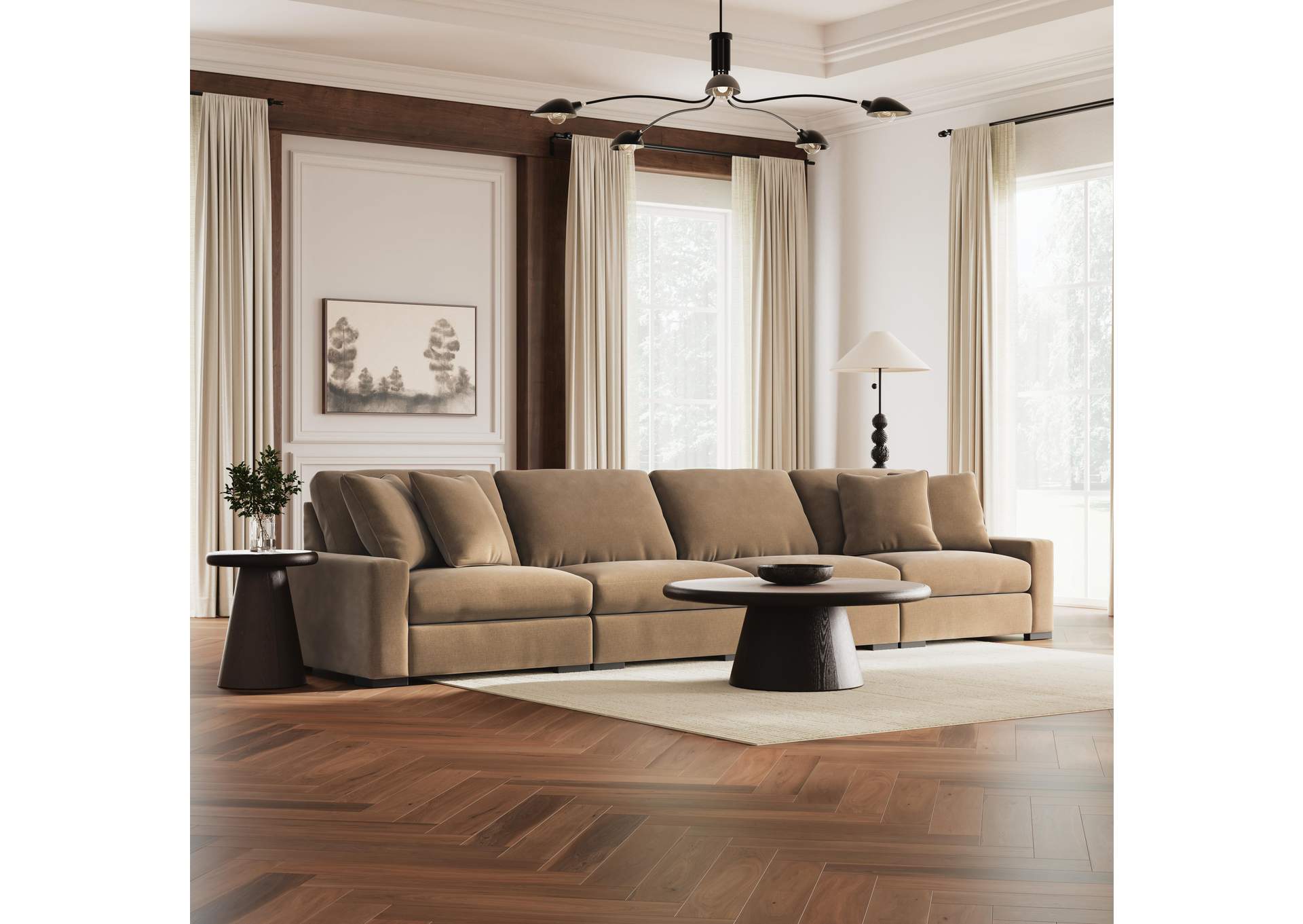 Calden 4-Piece Sectional Sofa image 2