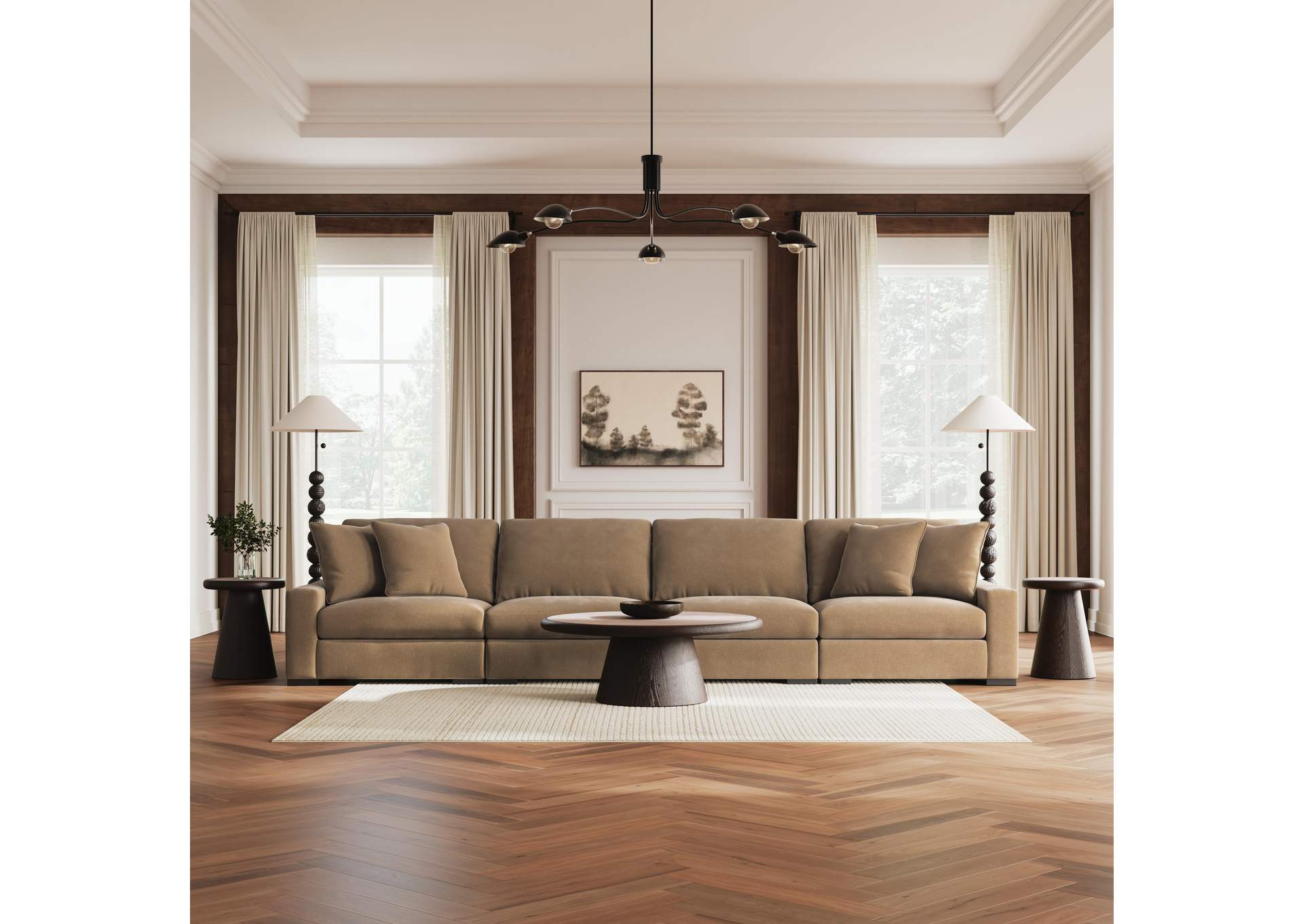 Calden 4-Piece Sectional Sofa image 4