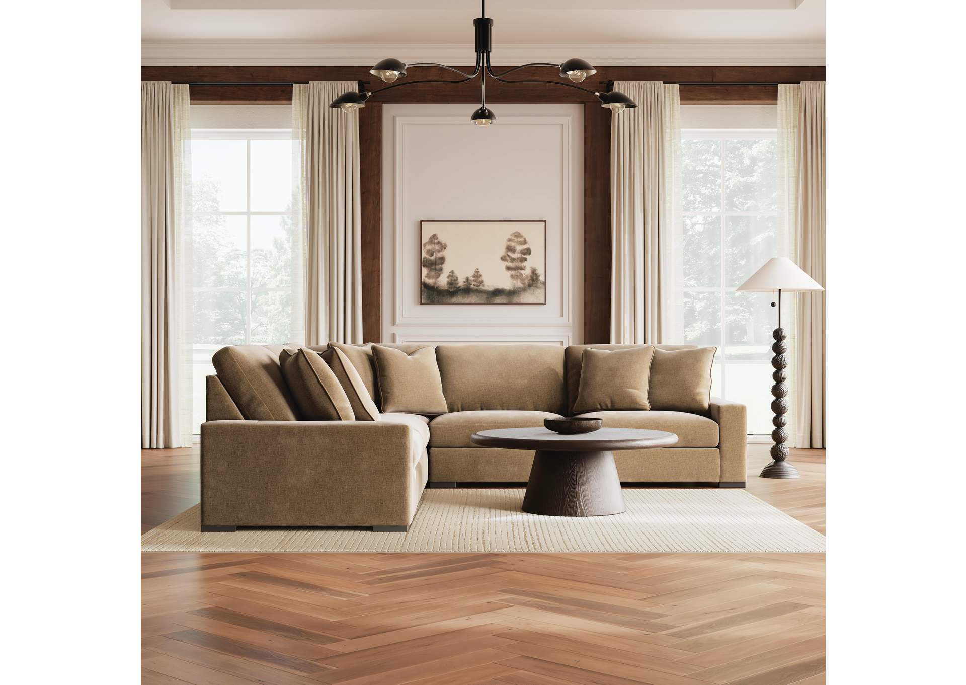 Calden 5-Piece Sectional image 2