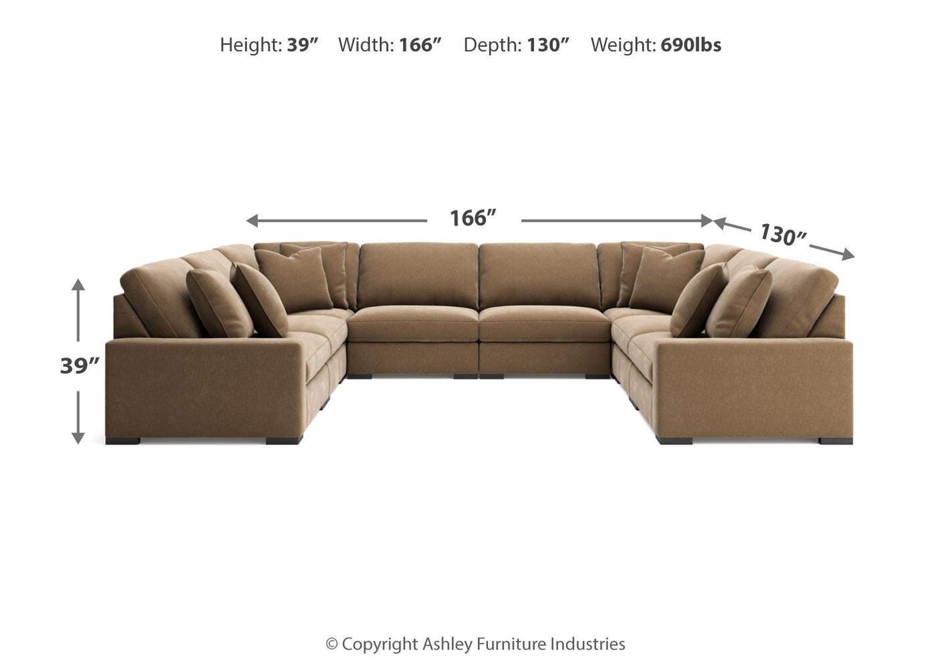 Calden 8-Piece Sectional image 5