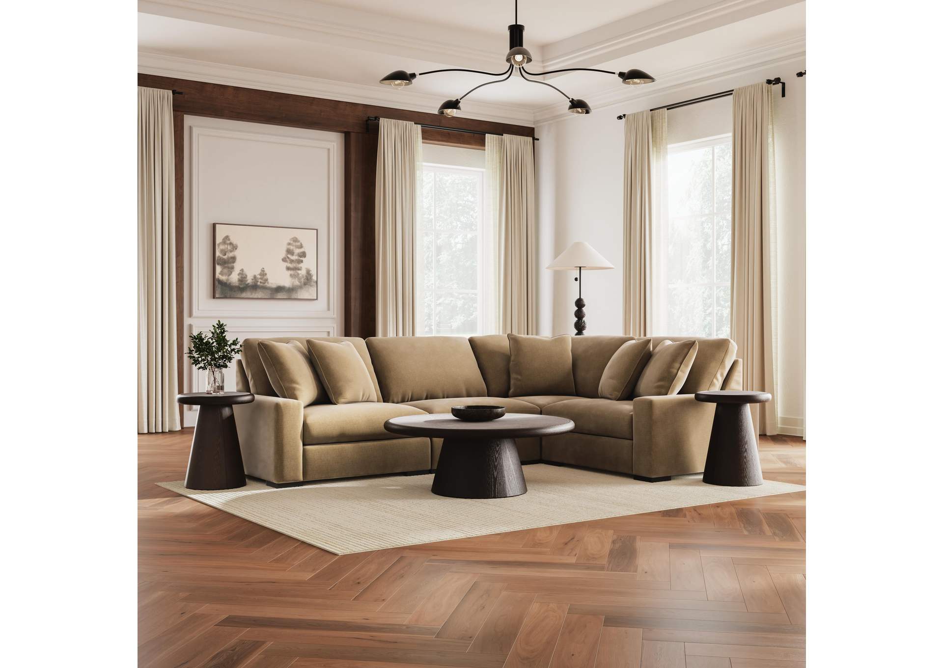 Calden 4-Piece Sectional image 3