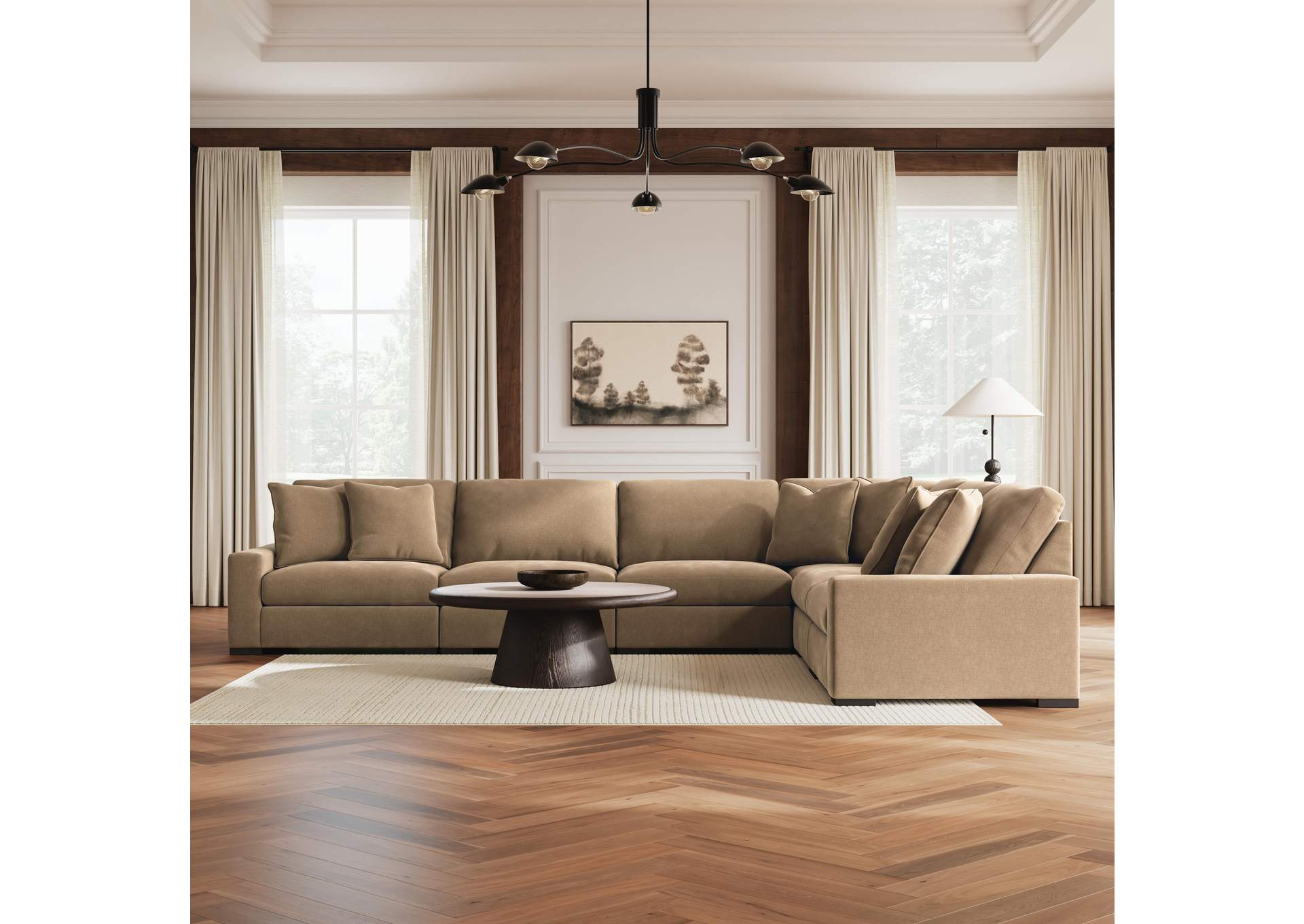 Calden 6-Piece Sectional image 3