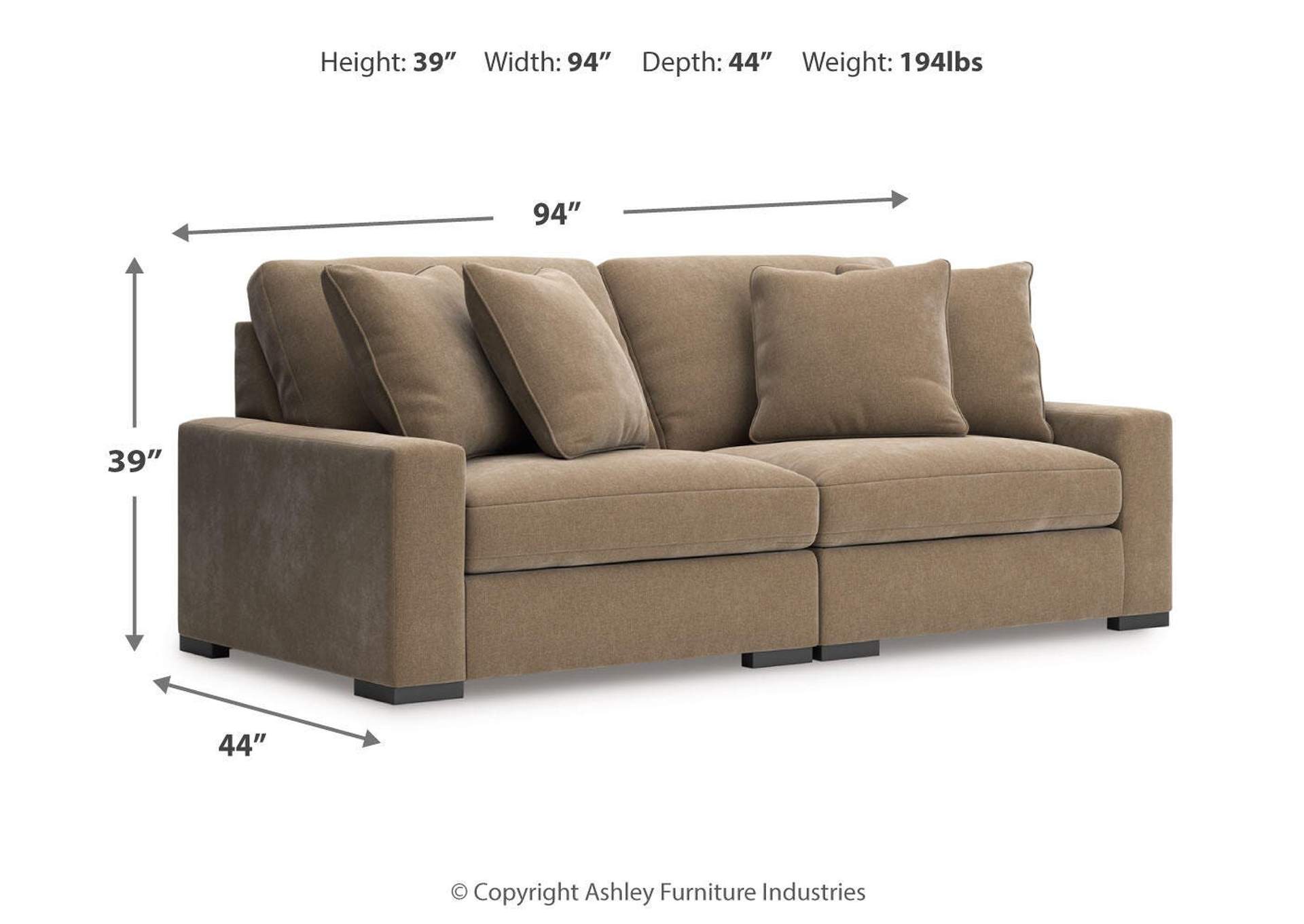 Calden 2-Piece Sectional Sofa image 9