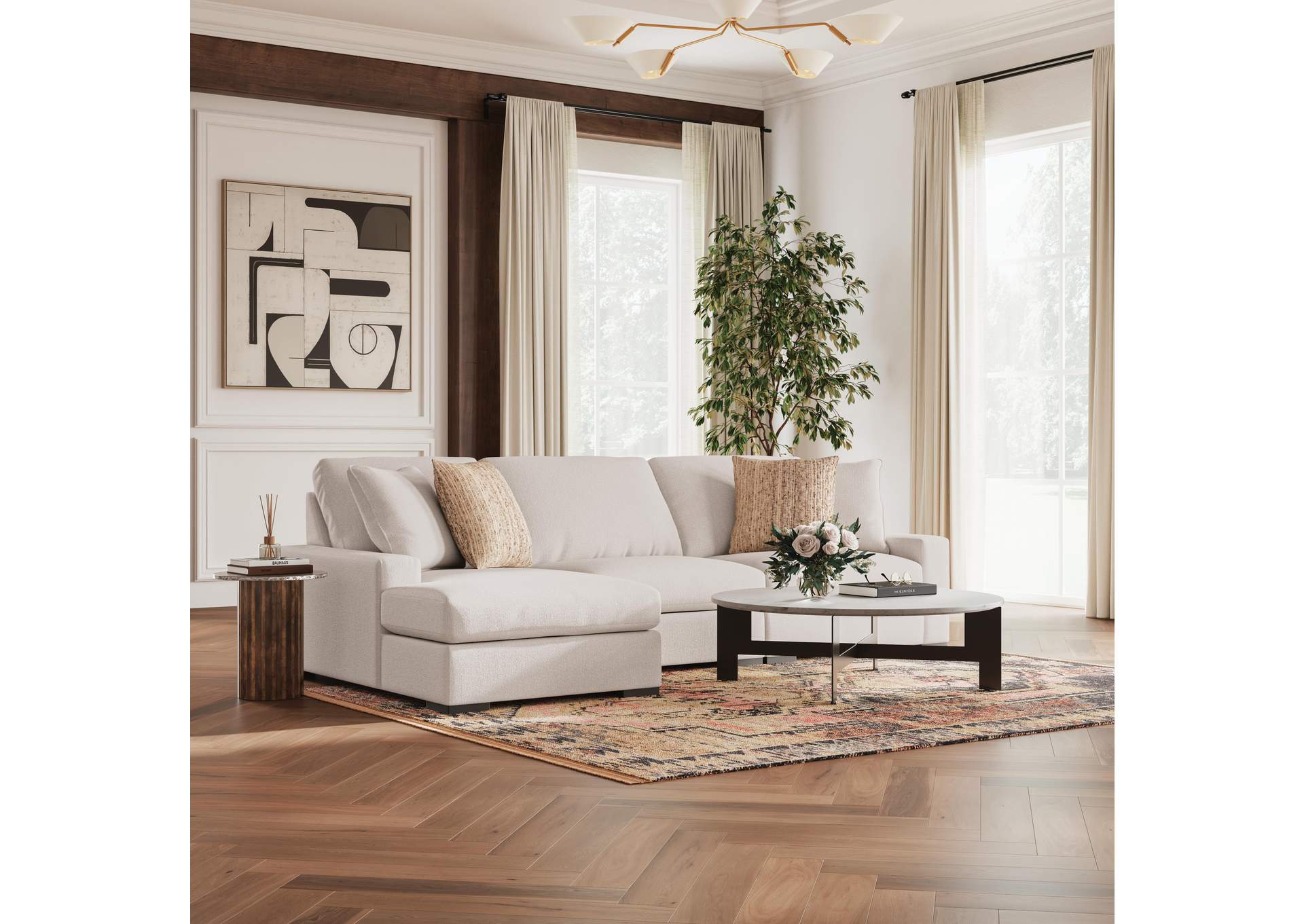 Calden 3-Piece Sectional with Chaise image 3