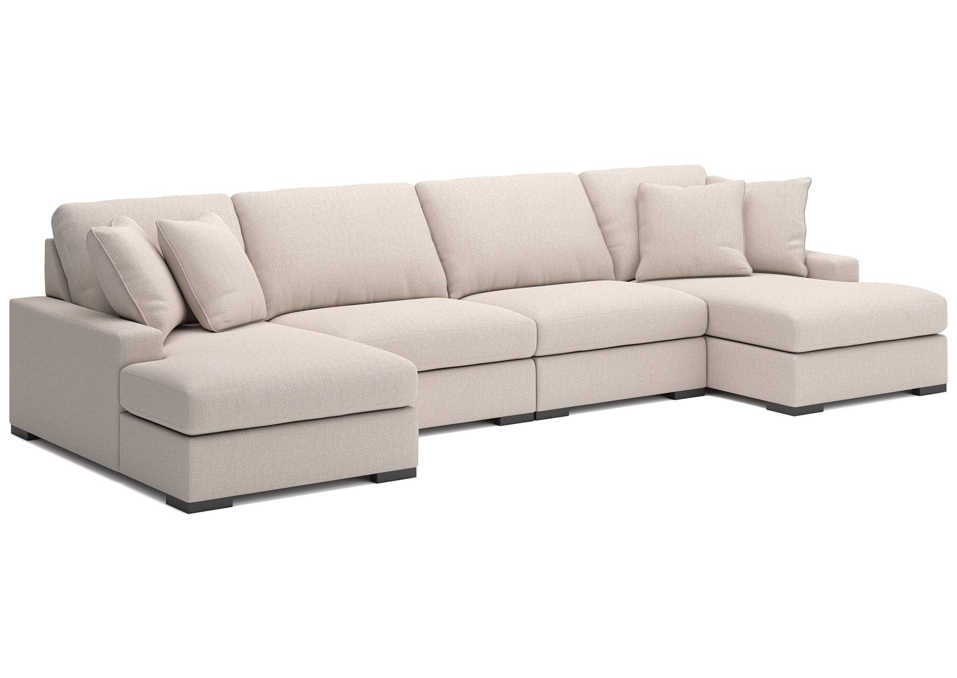 Calden 4-Piece Sectional with Double Chaise image 7
