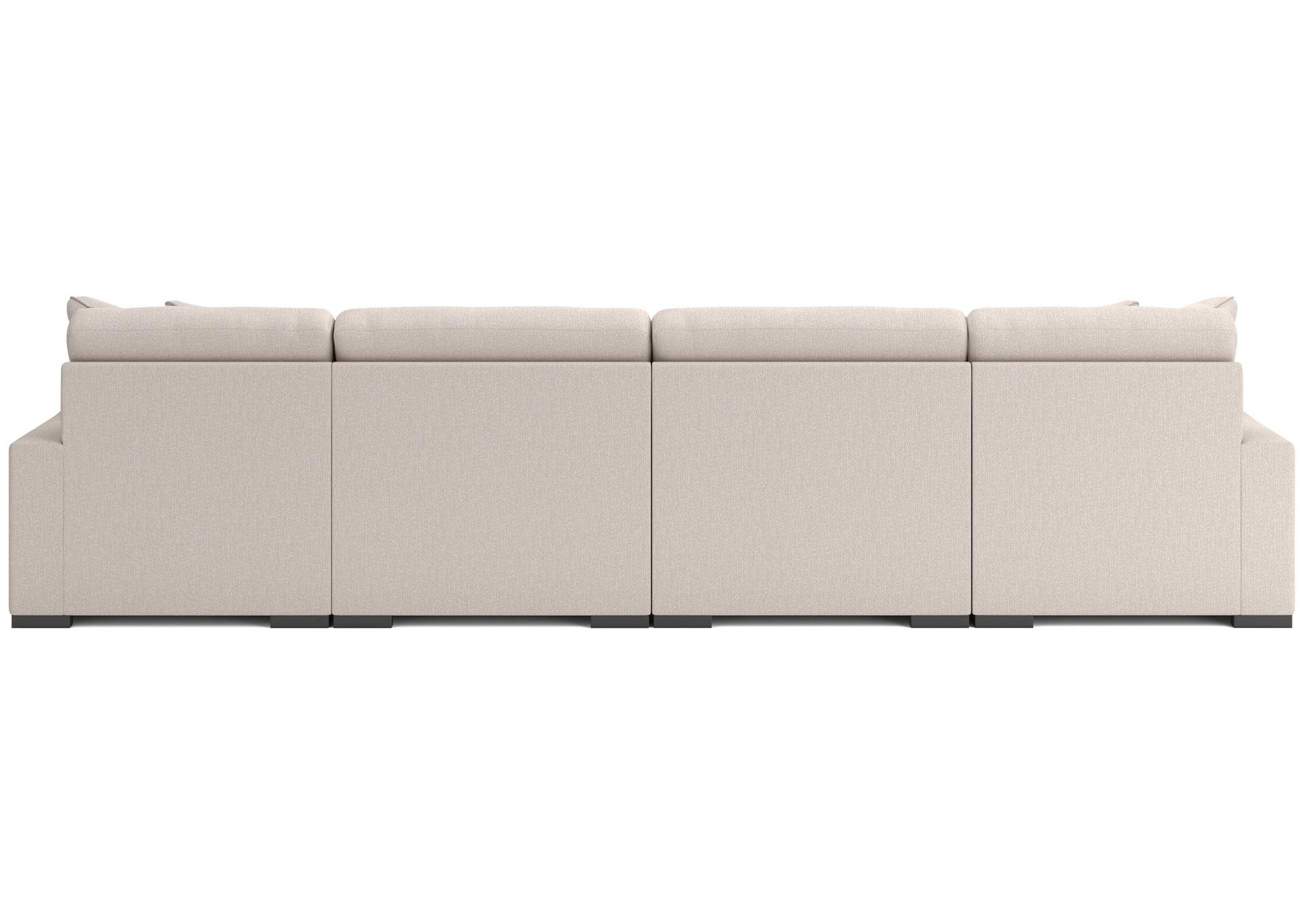 Calden 4-Piece Sectional with Double Chaise image 8