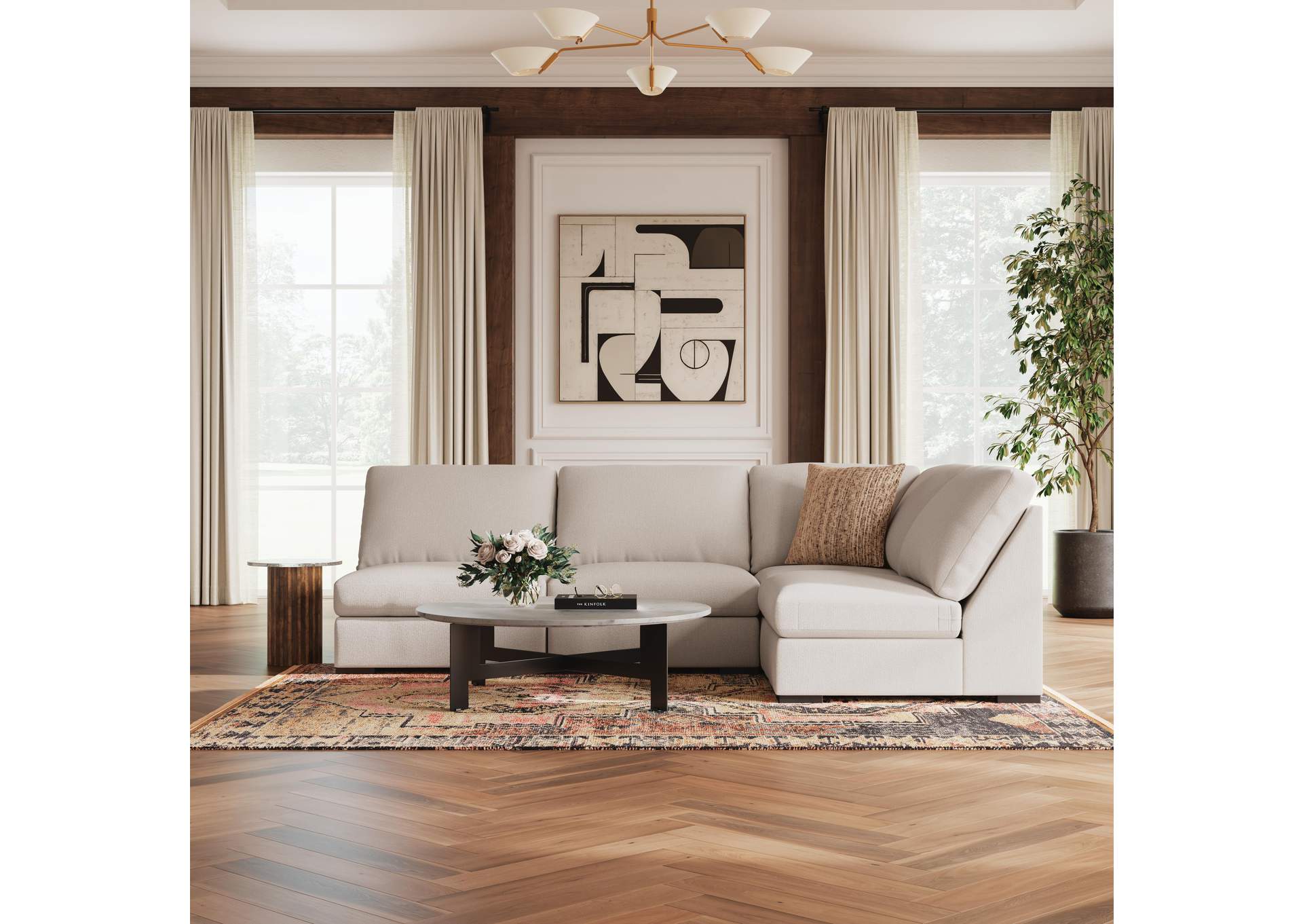 Calden 4-Piece Sectional image 3