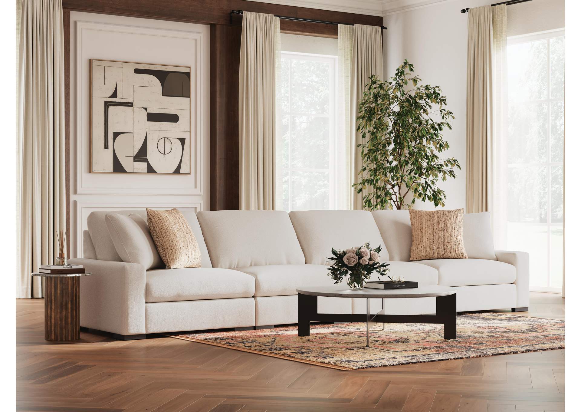 Calden 4-Piece Sectional Sofa image 5