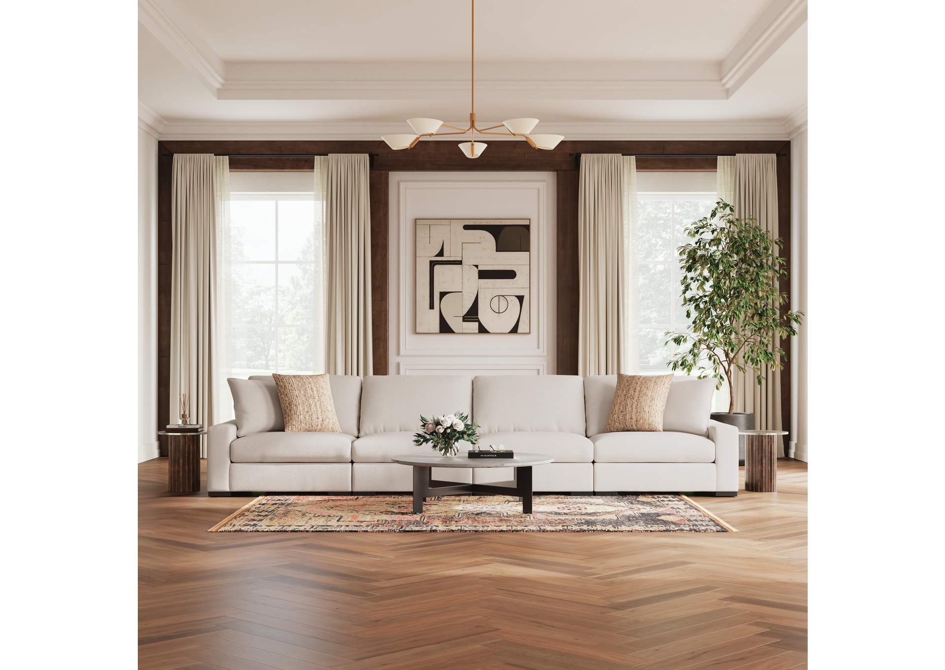 Calden 4-Piece Sectional Sofa image 10