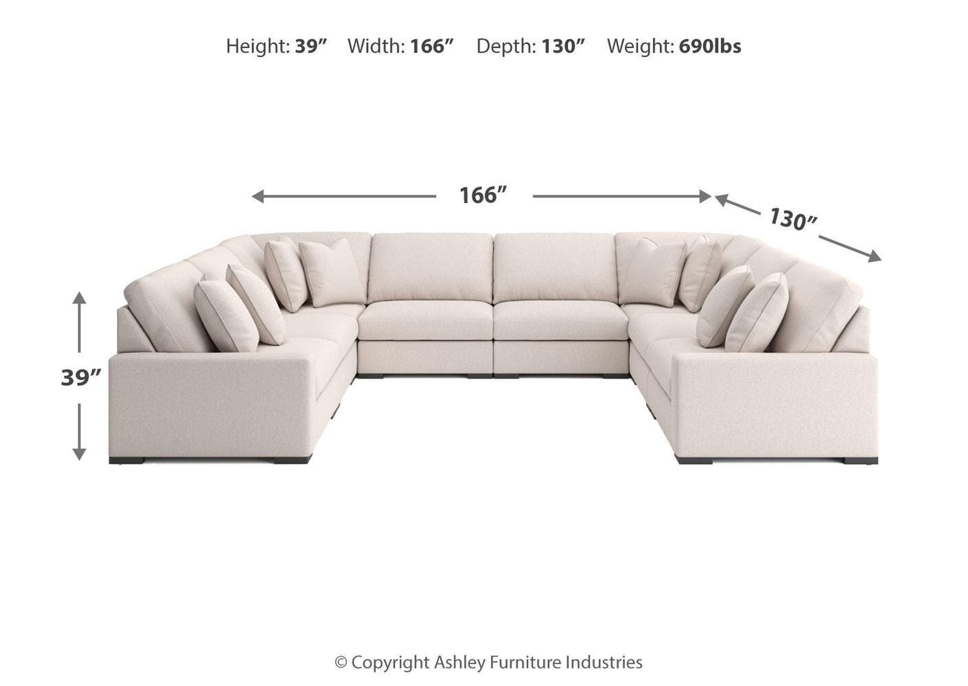 Calden 8-Piece Sectional image 3