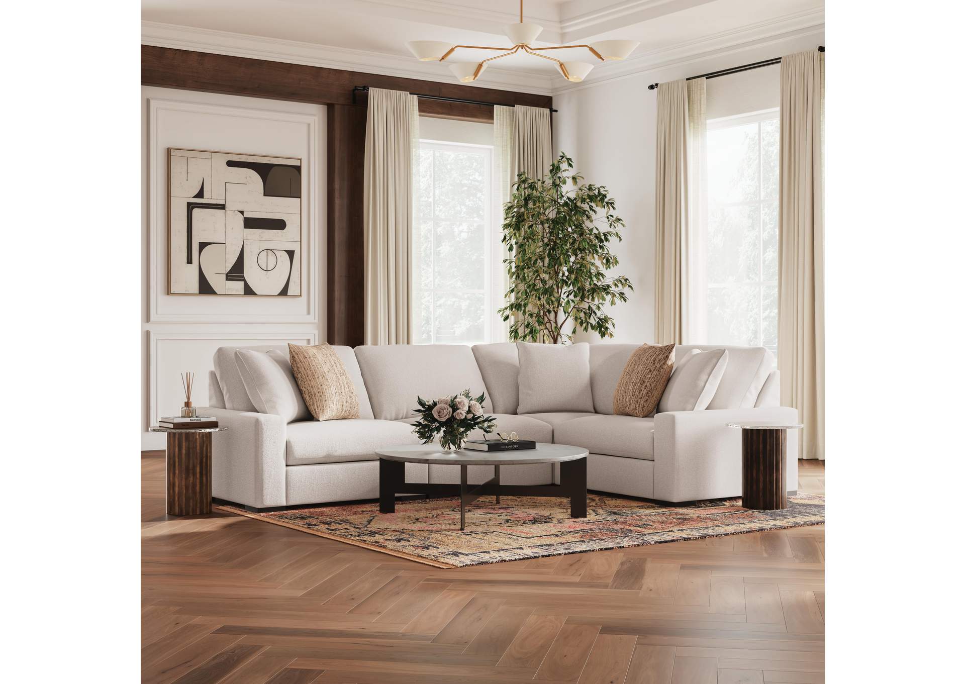 Calden 4-Piece Sectional image 4