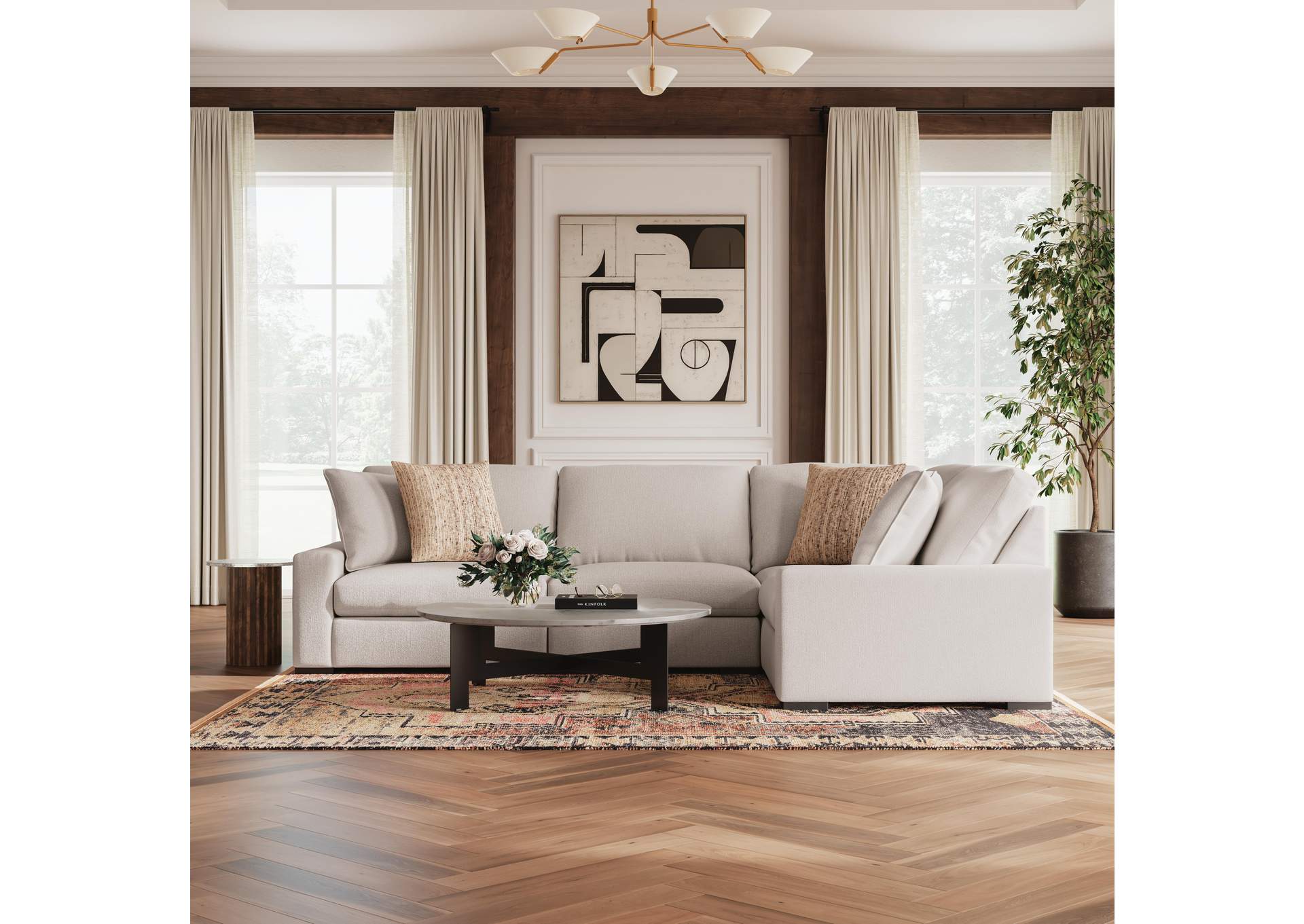 Calden 4-Piece Sectional image 2