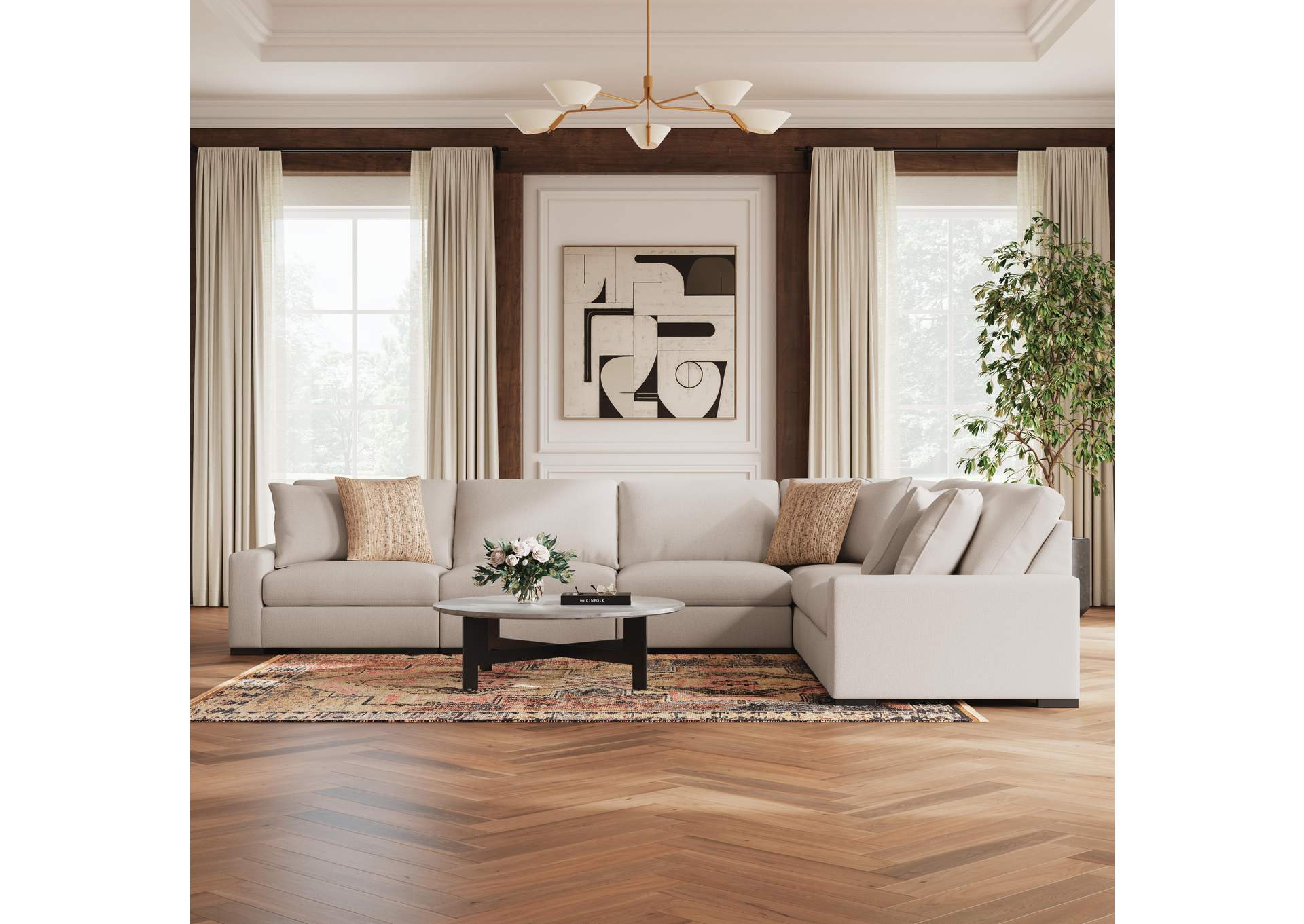 Calden 6-Piece Sectional image 3