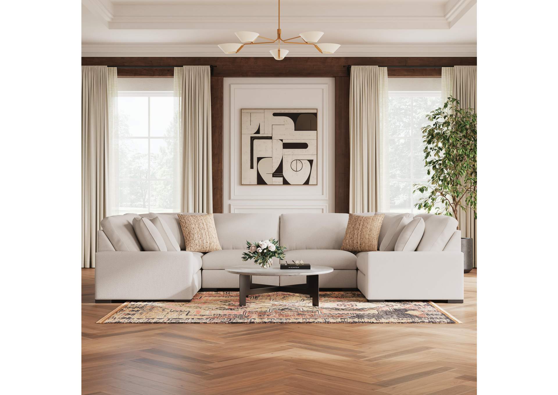 Calden 6-Piece Sectional image 2