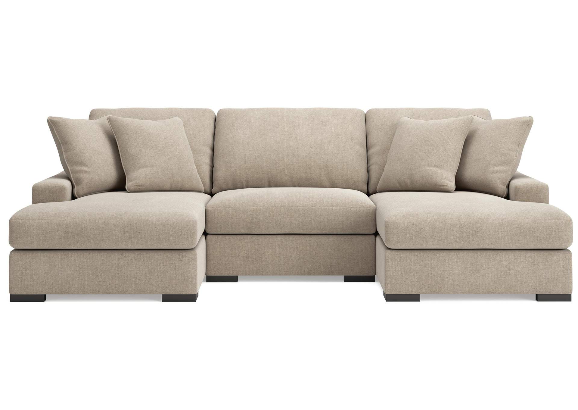 Calden 3-Piece Sectional with Double Chaise image 3