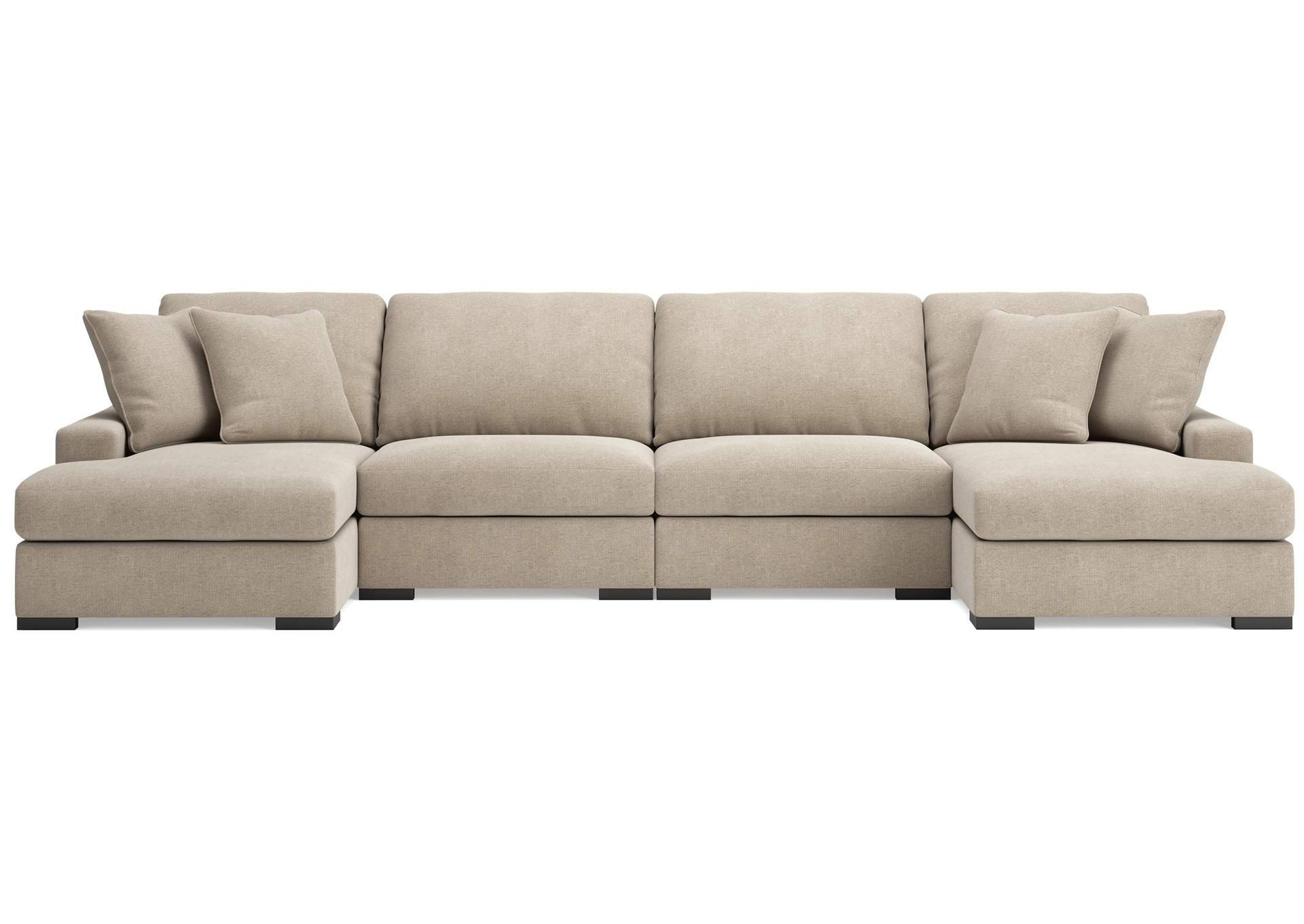 Calden 4-Piece Sectional with Double Chaise image 3