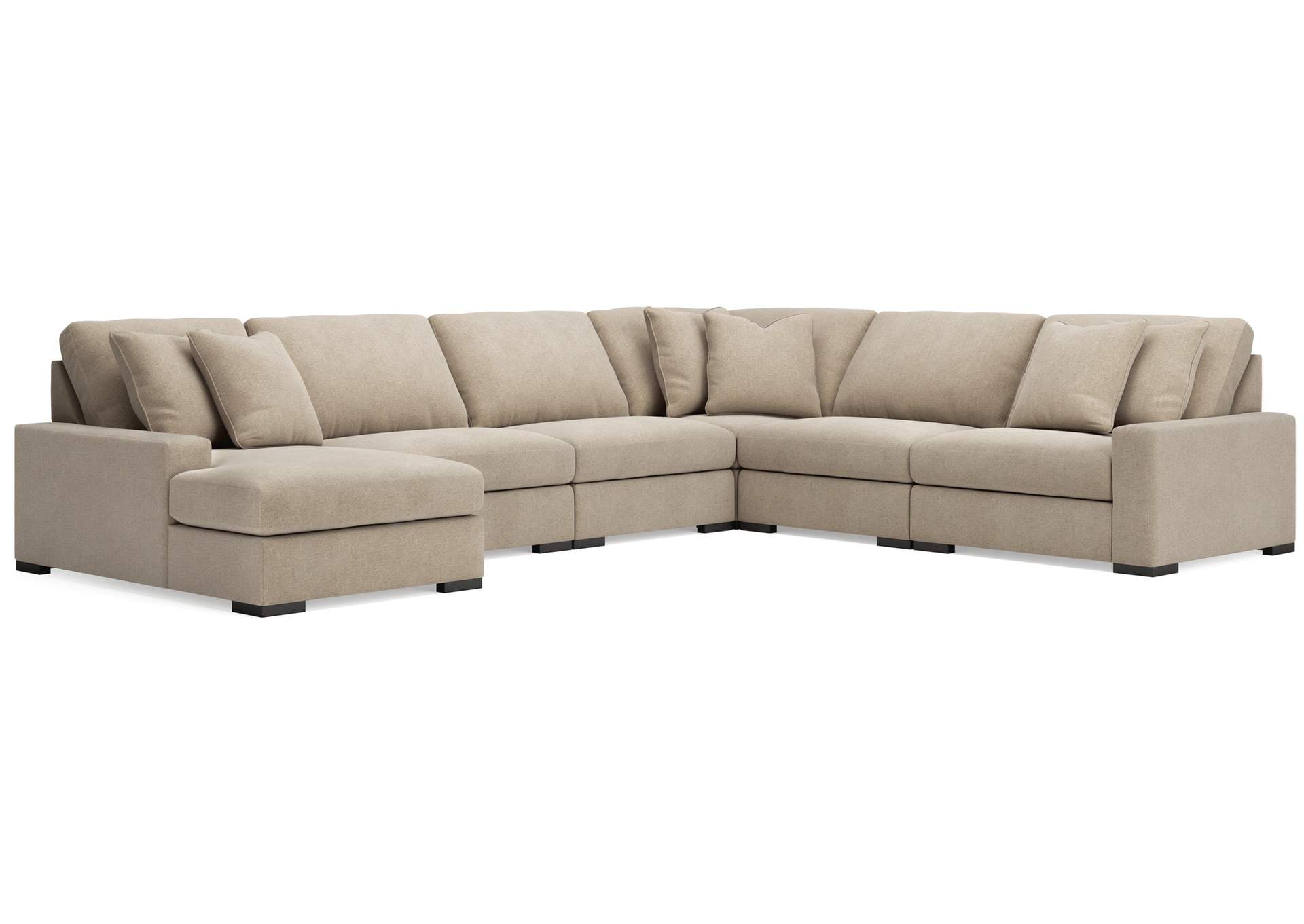 Calden 6-Piece Sectional with Chaise image 1