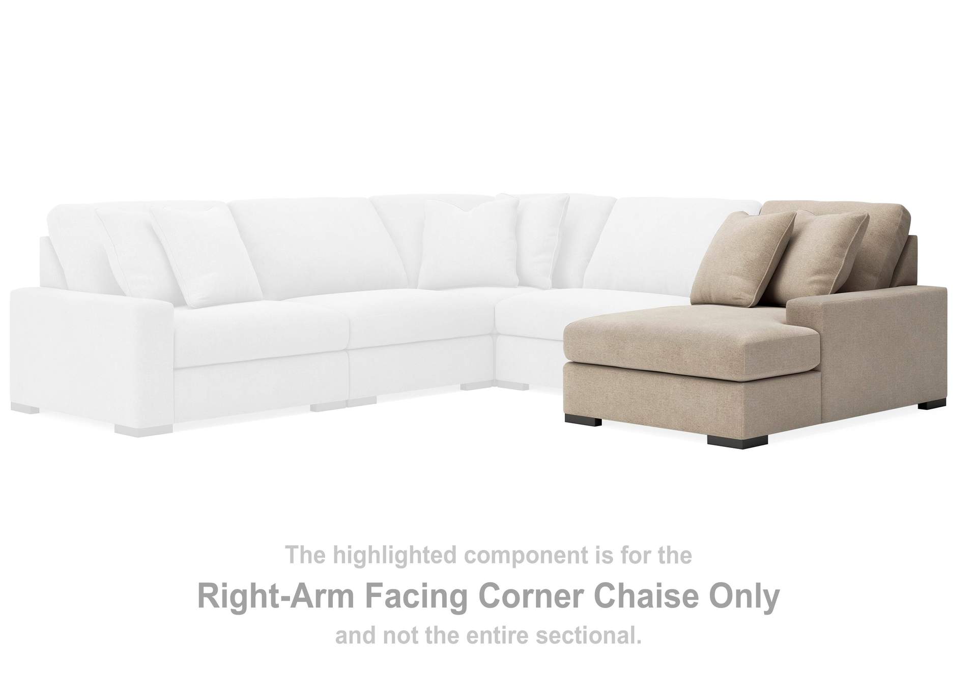 Calden 5-Piece Sectional with Chaise image 5