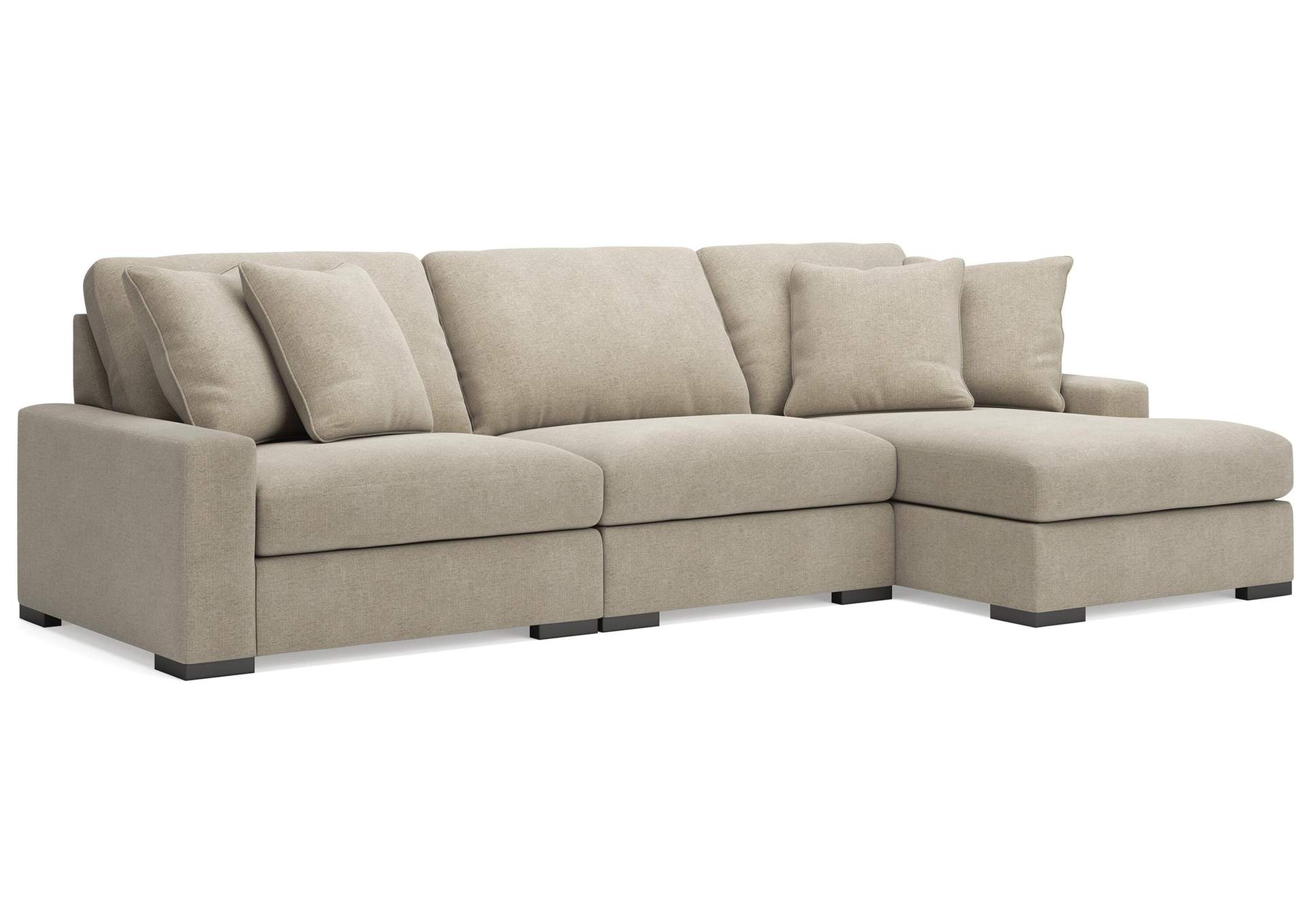 Calden 3-Piece Sectional with Chaise image 1