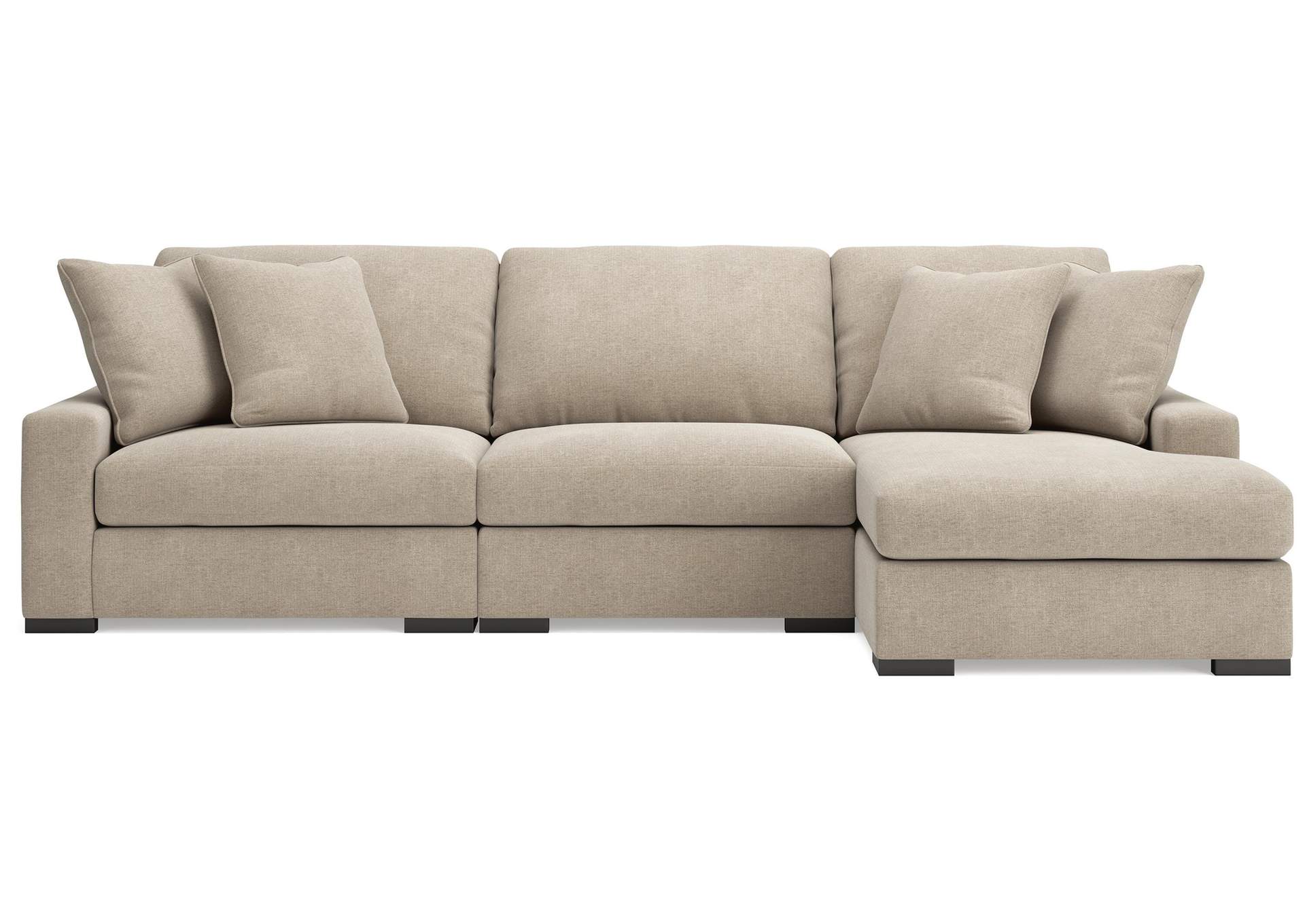 Calden 3-Piece Sectional with Chaise image 3