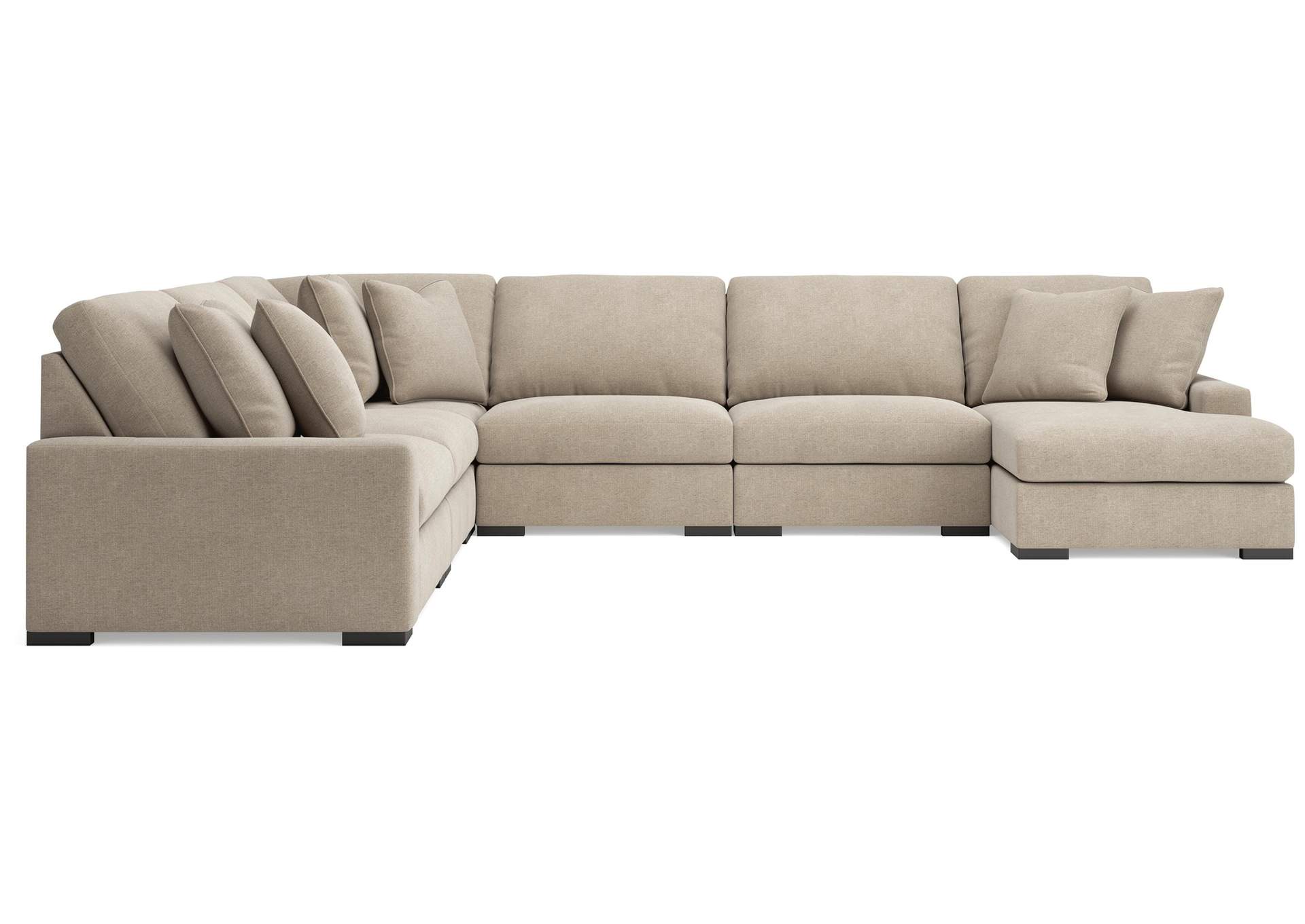 Calden 6-Piece Sectional with Chaise image 3