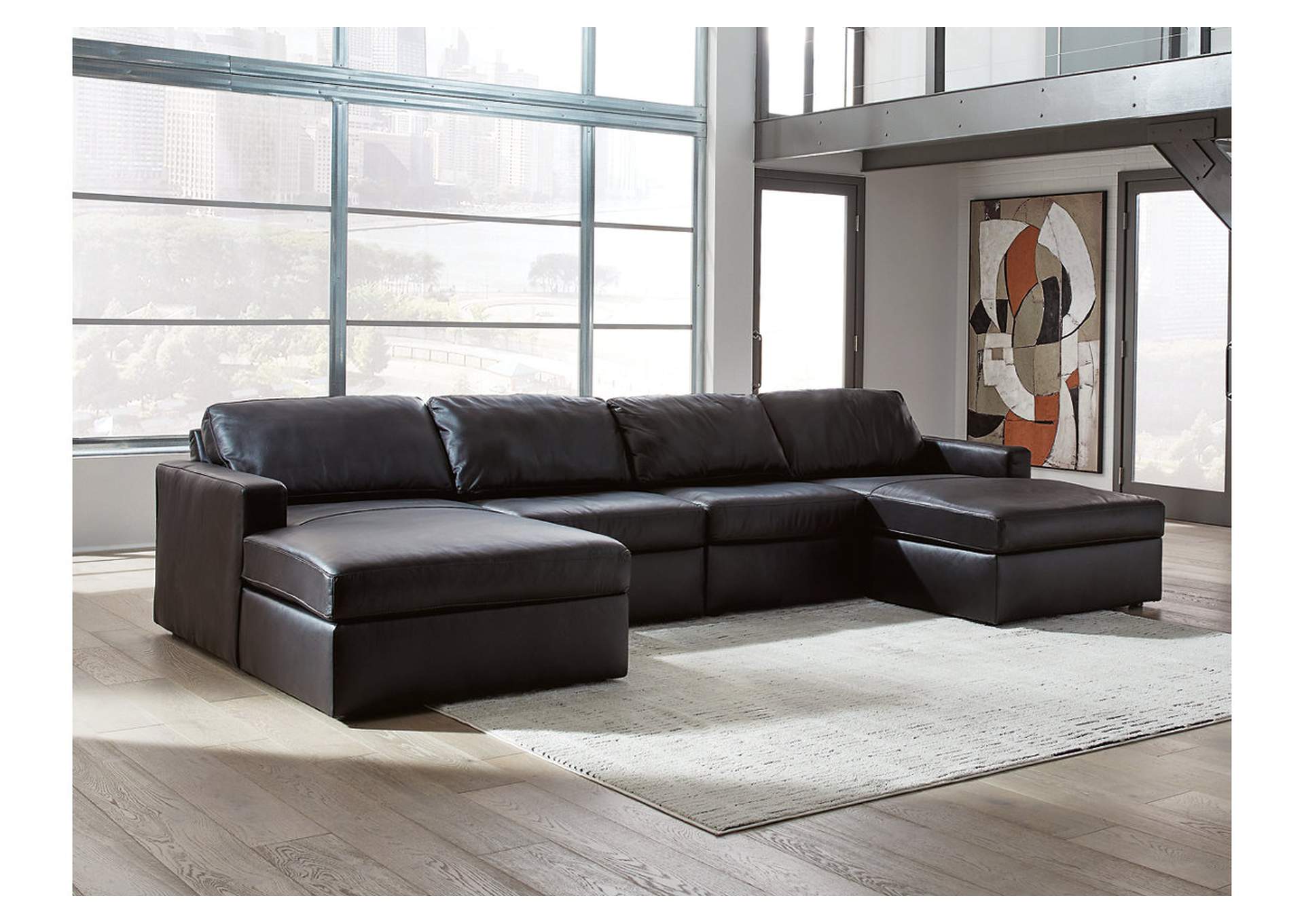 ModMax II 4-Piece Double Chaise Sectional image 2