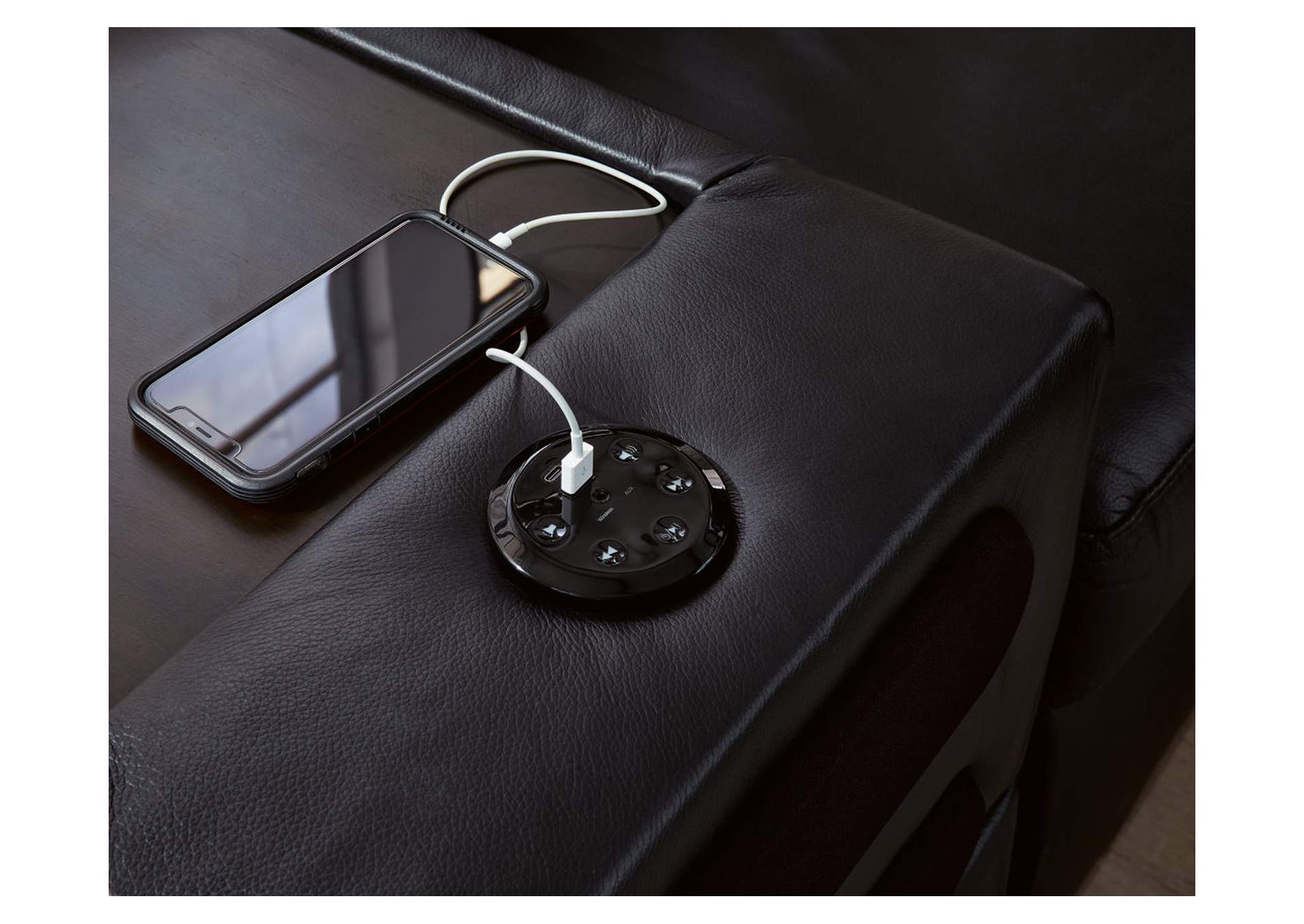 ModMax II 8-Piece Sectional with Chaise and Audio Consoles image 3