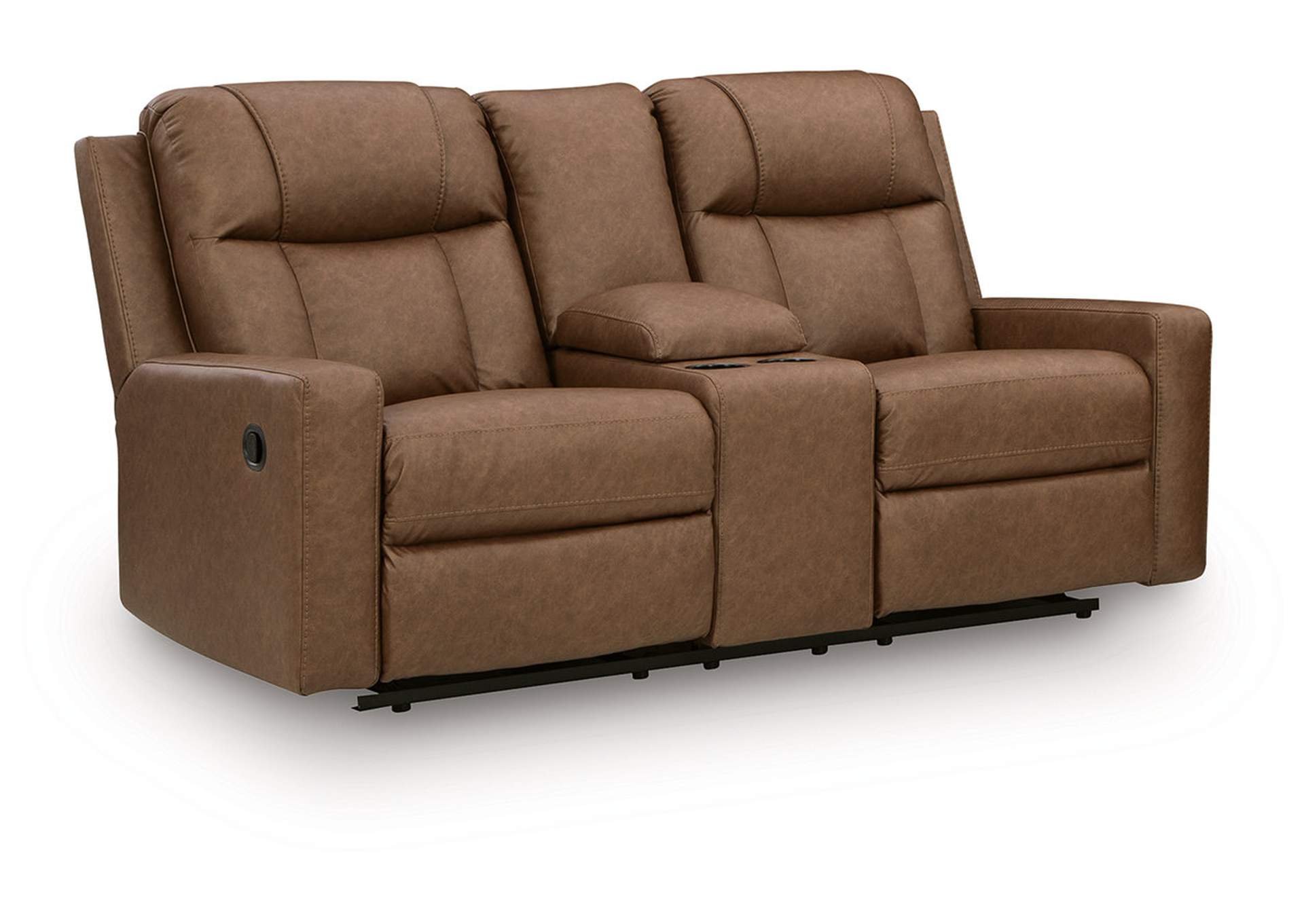 Mackmenville Reclining Loveseat with Console image 3