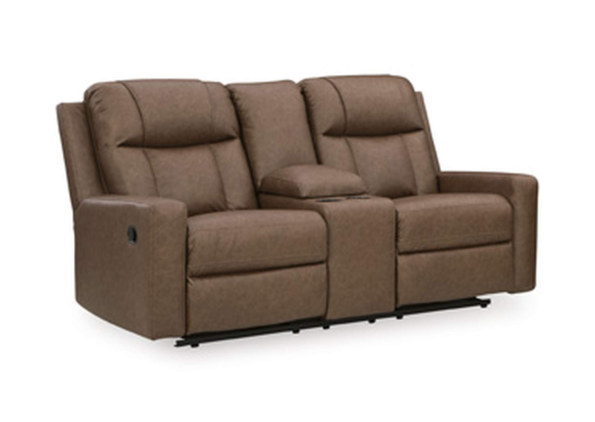 Mackmenville Reclining Loveseat with Console image 4