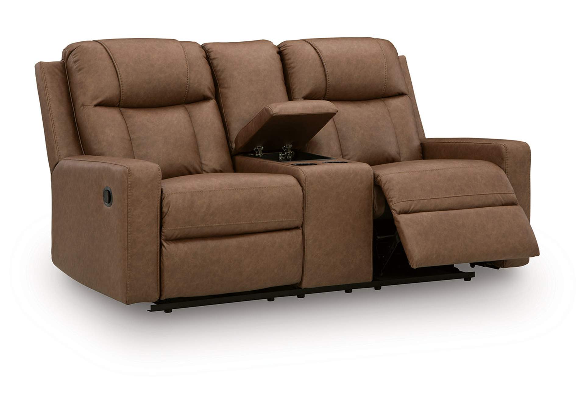 Mackmenville Reclining Loveseat with Console image 4