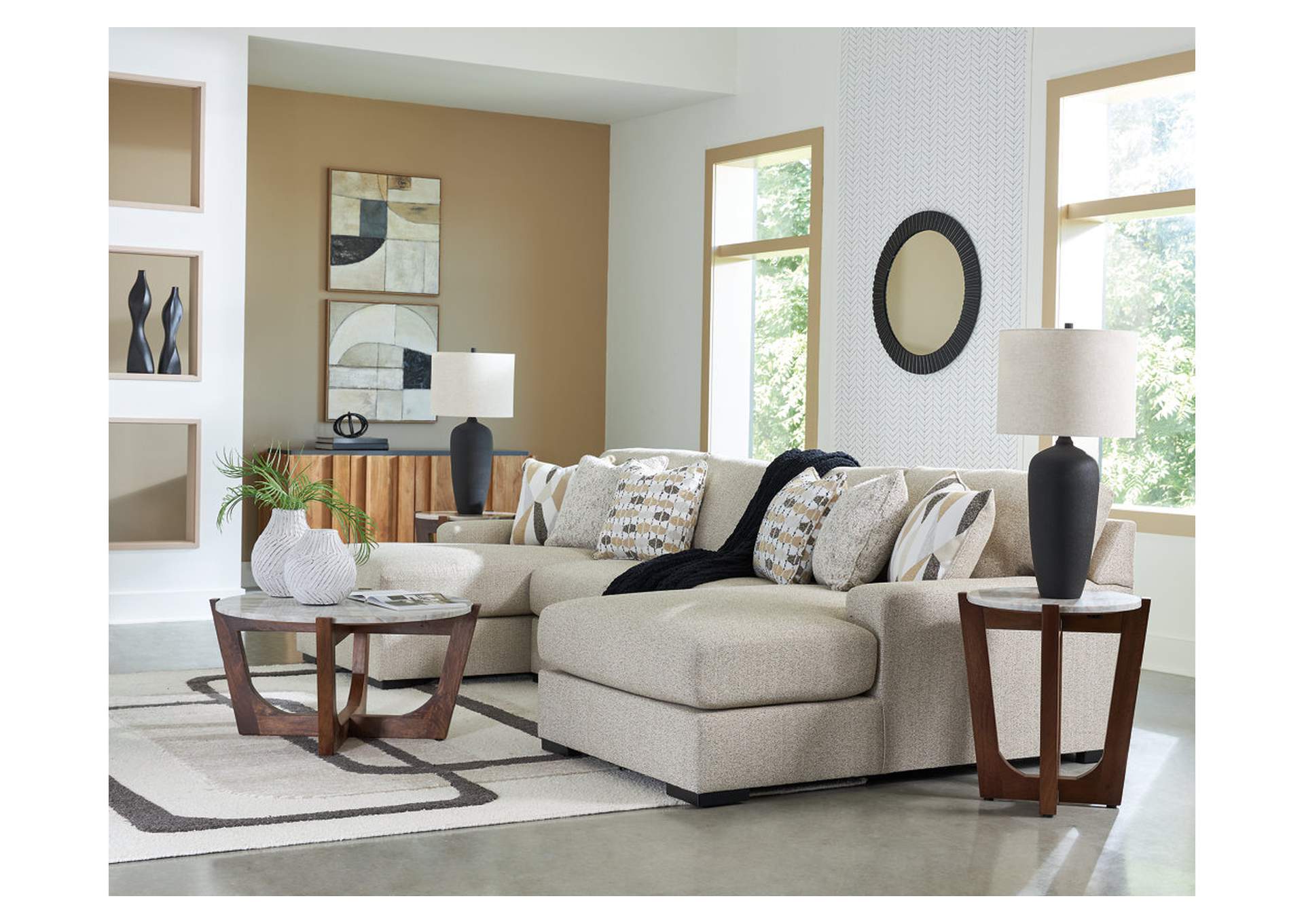 Laurelgrove 3-Piece Double Chaise Sectional image 3