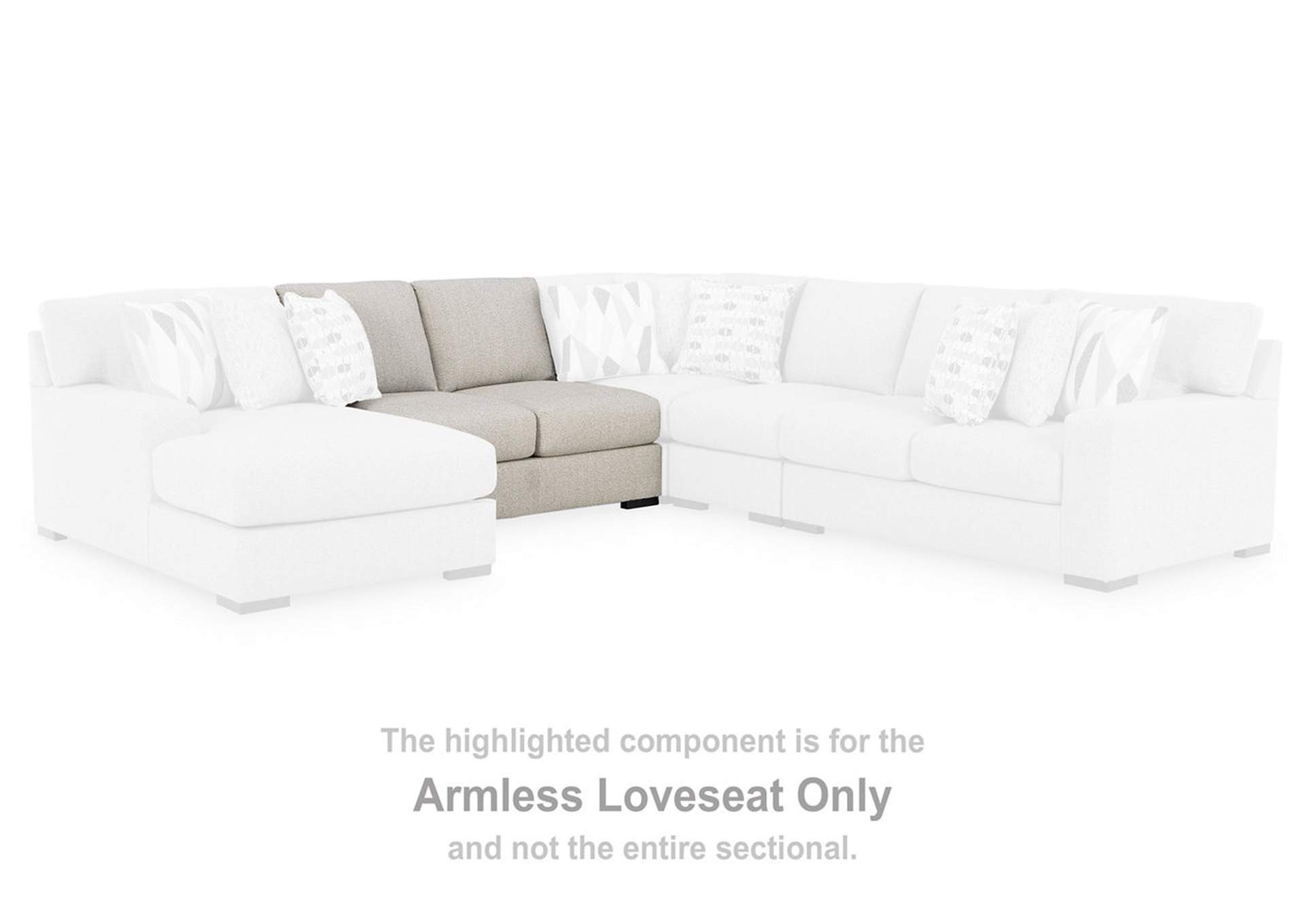 Laurelgrove 3-Piece Double Chaise Sectional image 7
