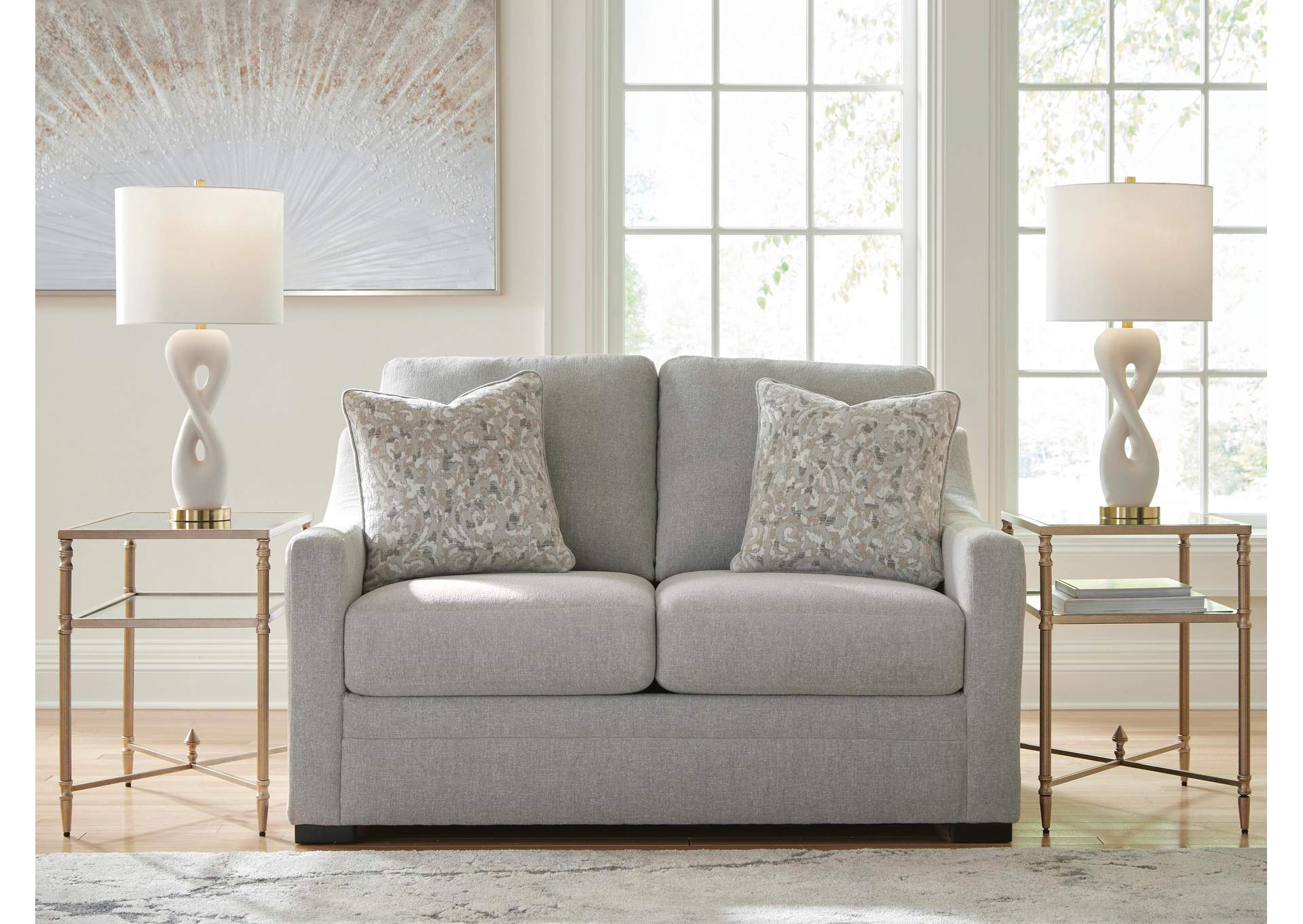 Ivory Brook Loveseat image 2