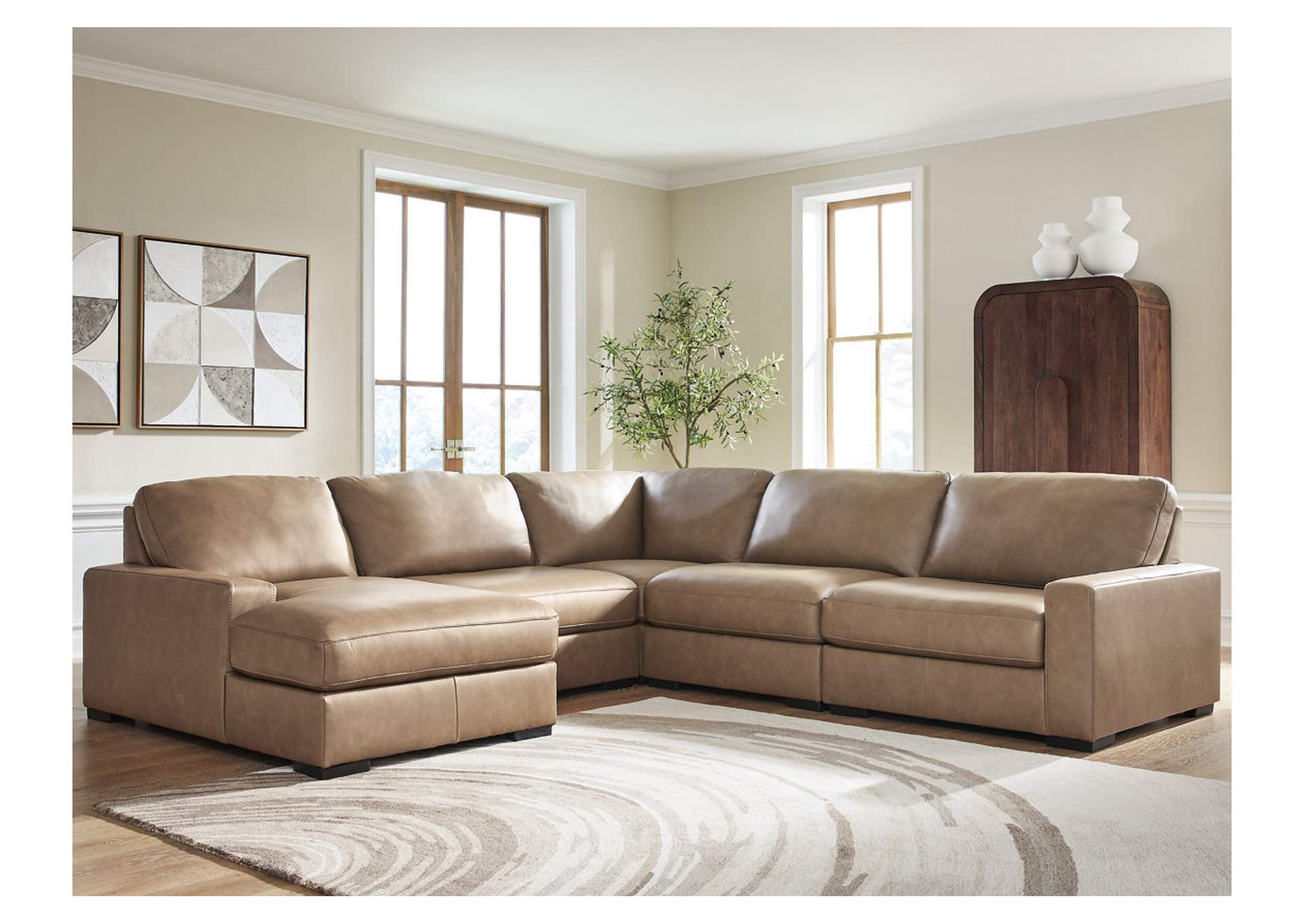 Veronella 5-Piece Sectional with Chaise image 2