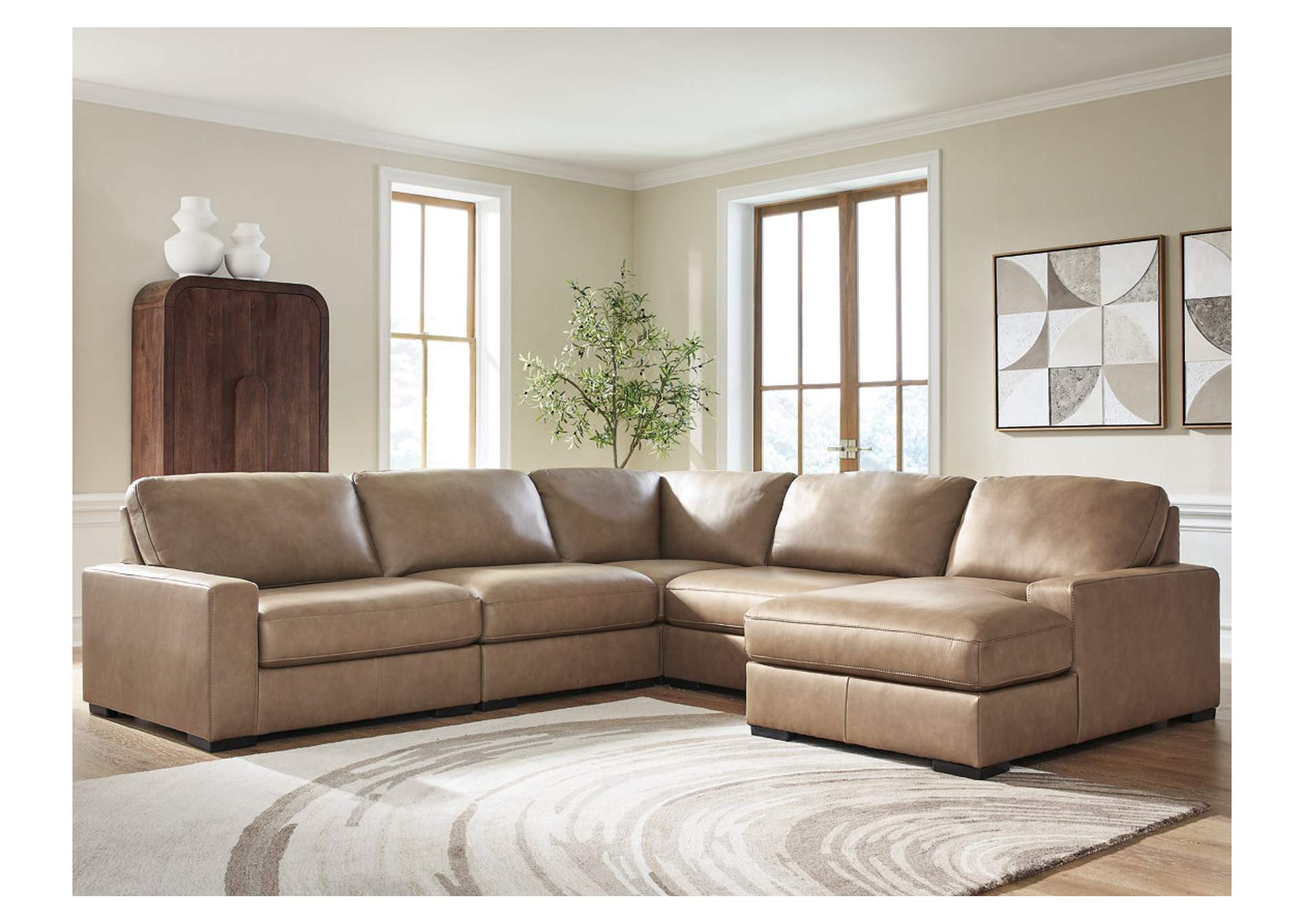 Veronella 5-Piece Sectional with Chaise image 2