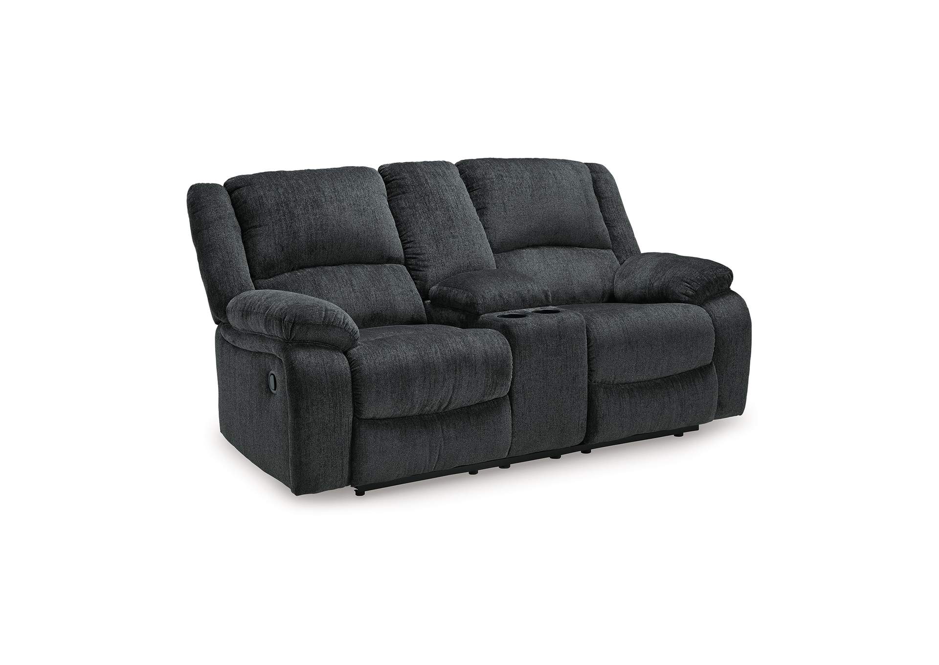 Draycoll Reclining Loveseat with Console image 5