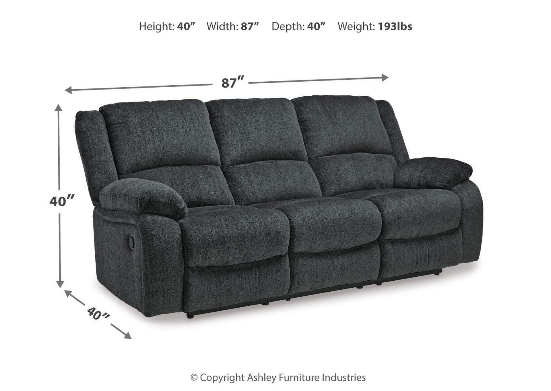 Draycoll Reclining Sofa image 4