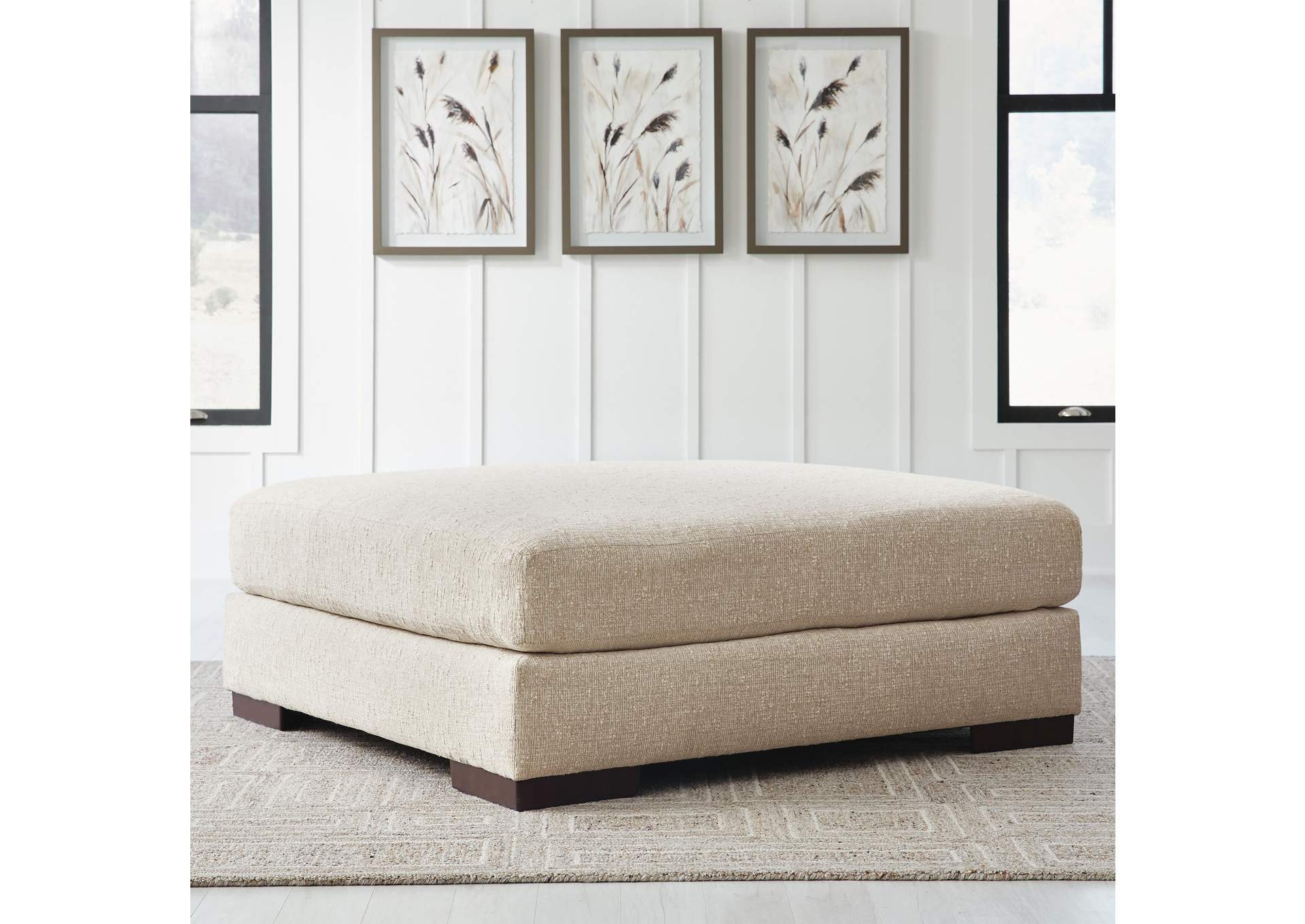 Cavella Oversized Accent Ottoman image 4