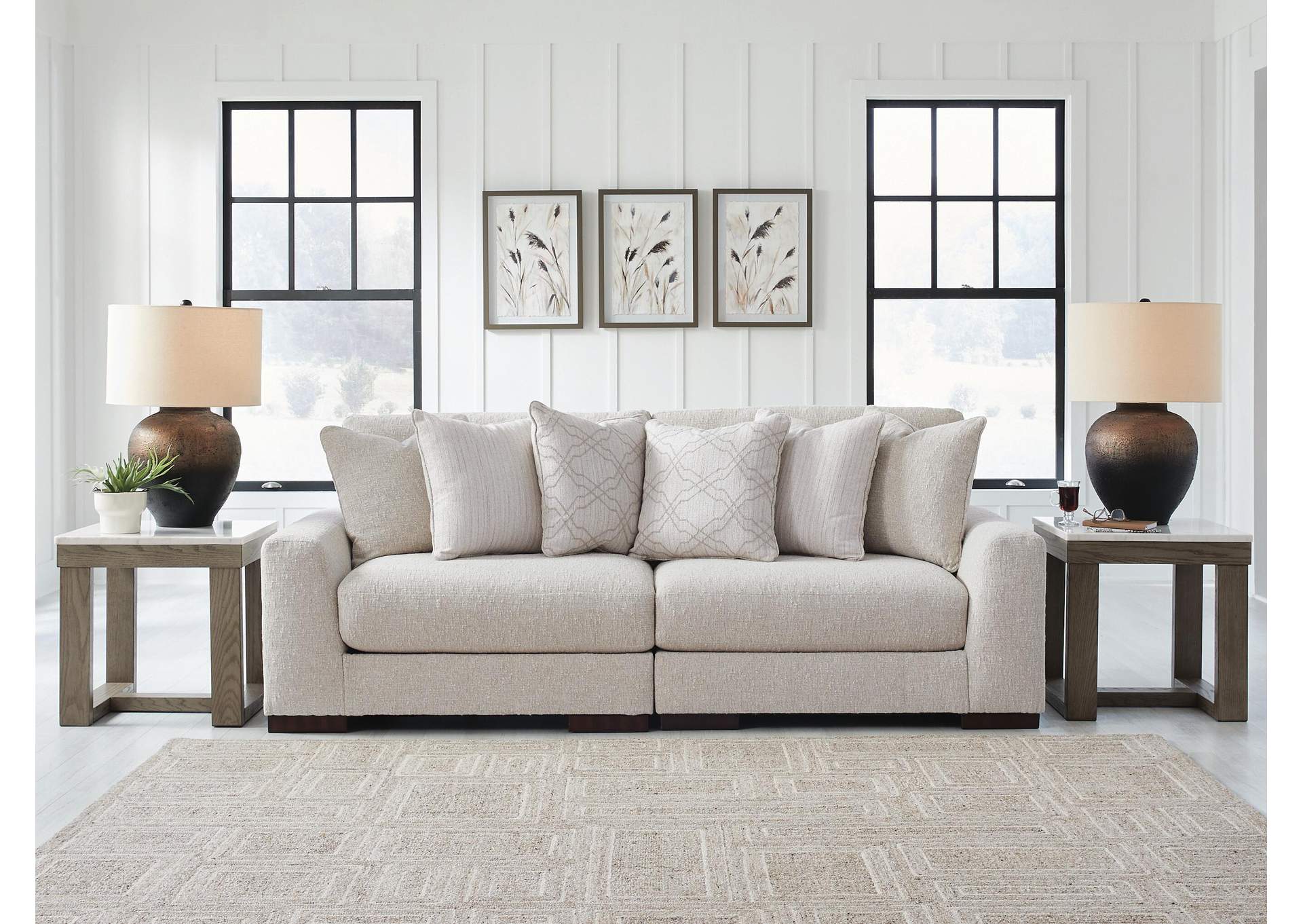 Cavella 2-Piece Sectional Loveseat image 2