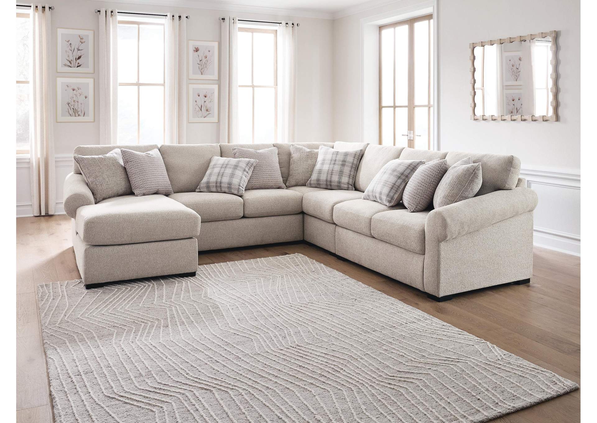 Bridgemont 5-Piece Sectional with Chaise image 2