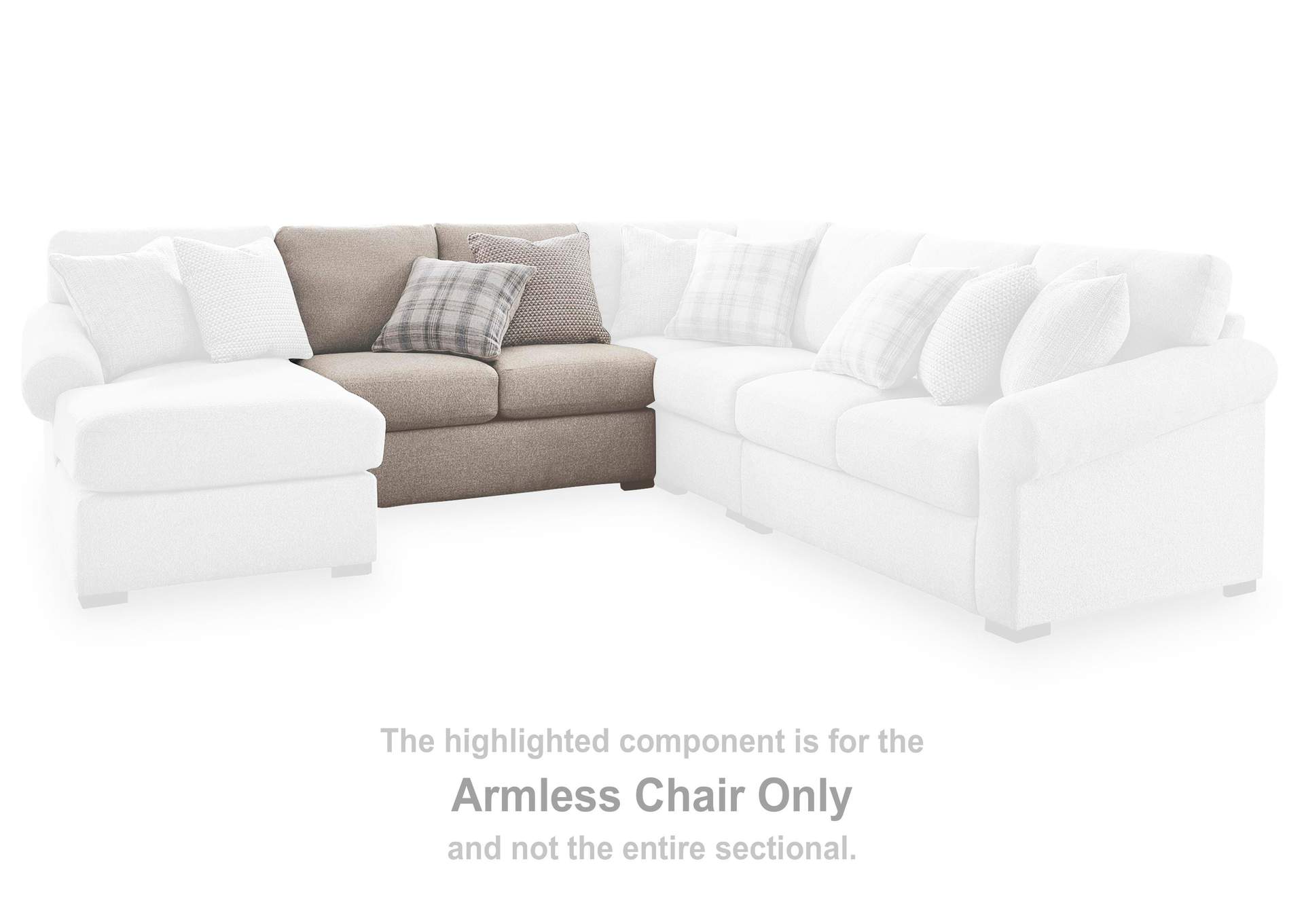 Bridgemont 3-Piece Double Chaise Sectional image 5