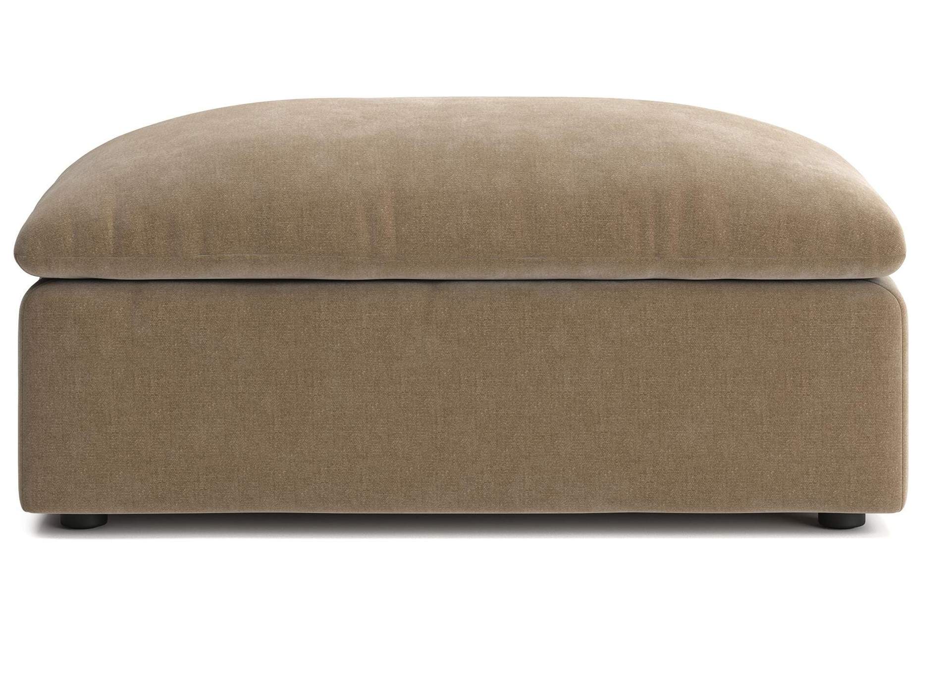 ②オットマン　 macomoco Marco Gunmetal Ottoman From Jackson | Coleman Furniture