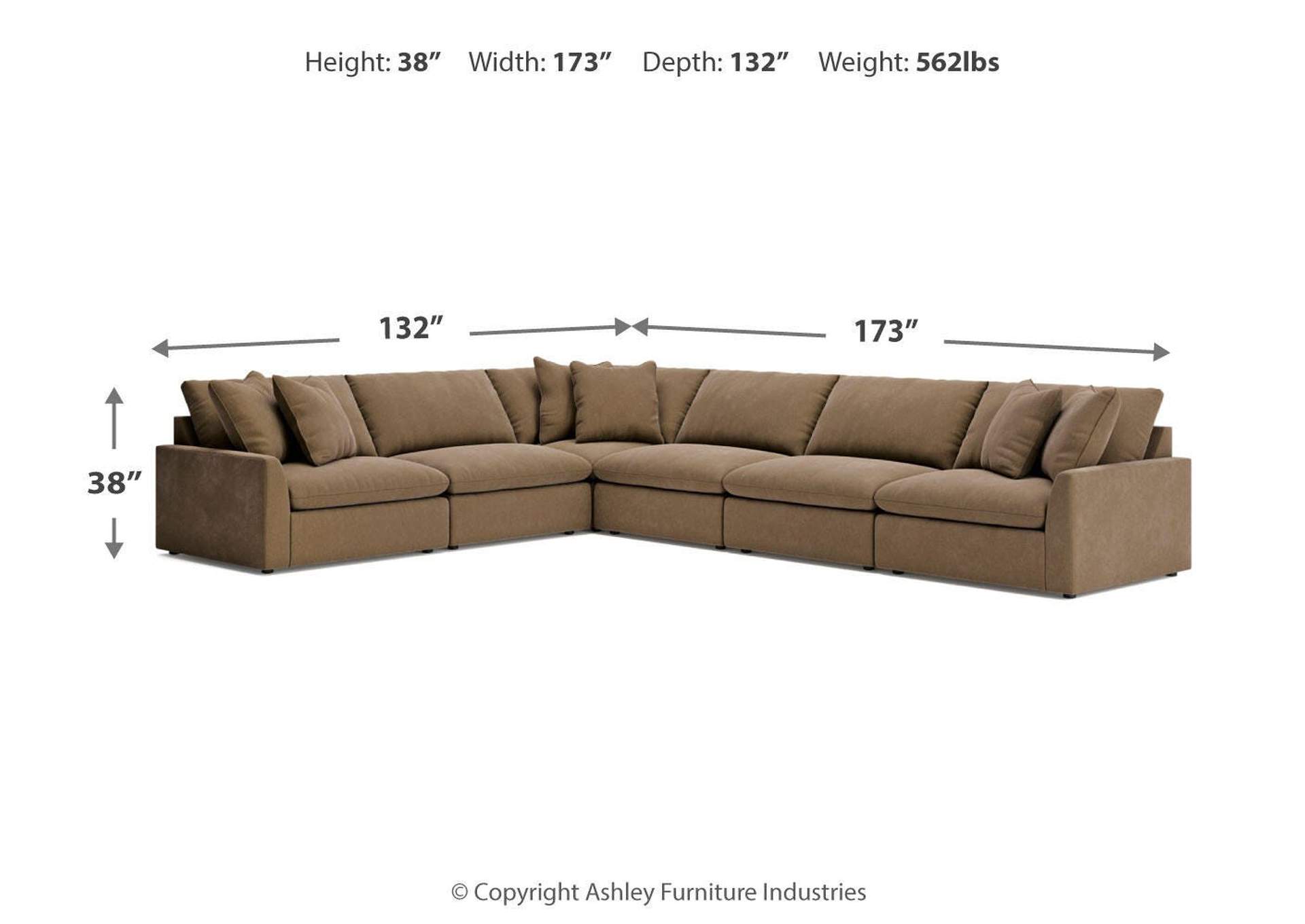 Whitehaven 6-Piece Sectional image 2