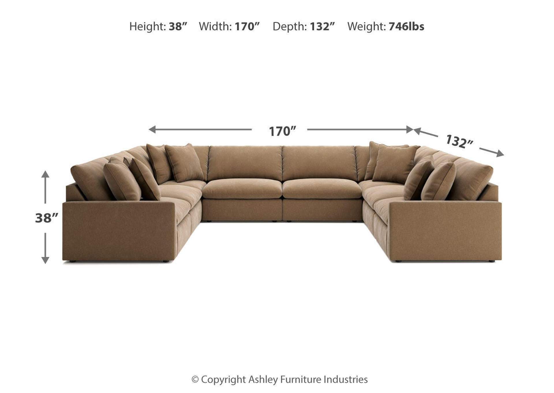 Whitehaven 8-Piece Sectional image 6