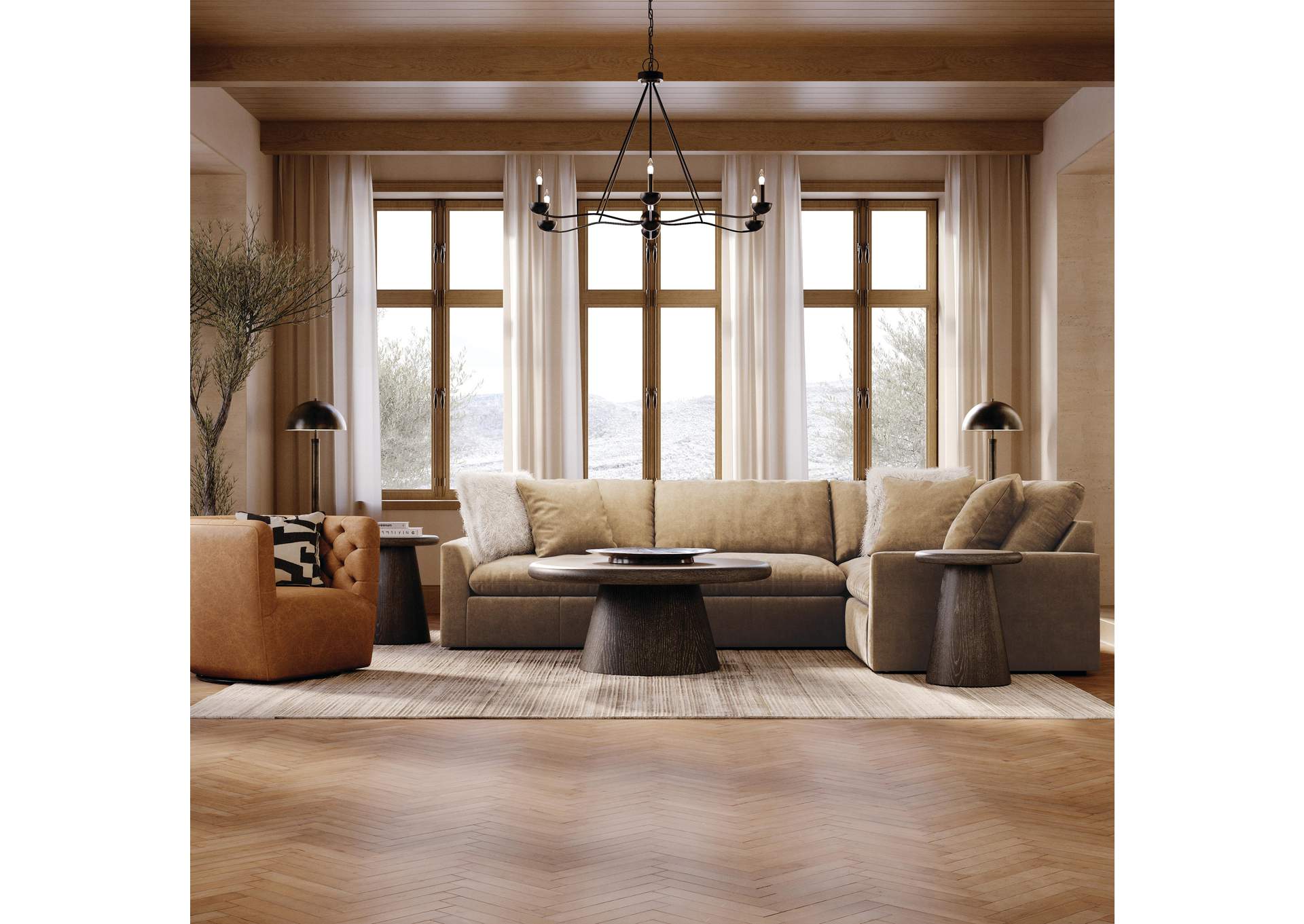 Whitehaven 4-Piece Sectional image 3