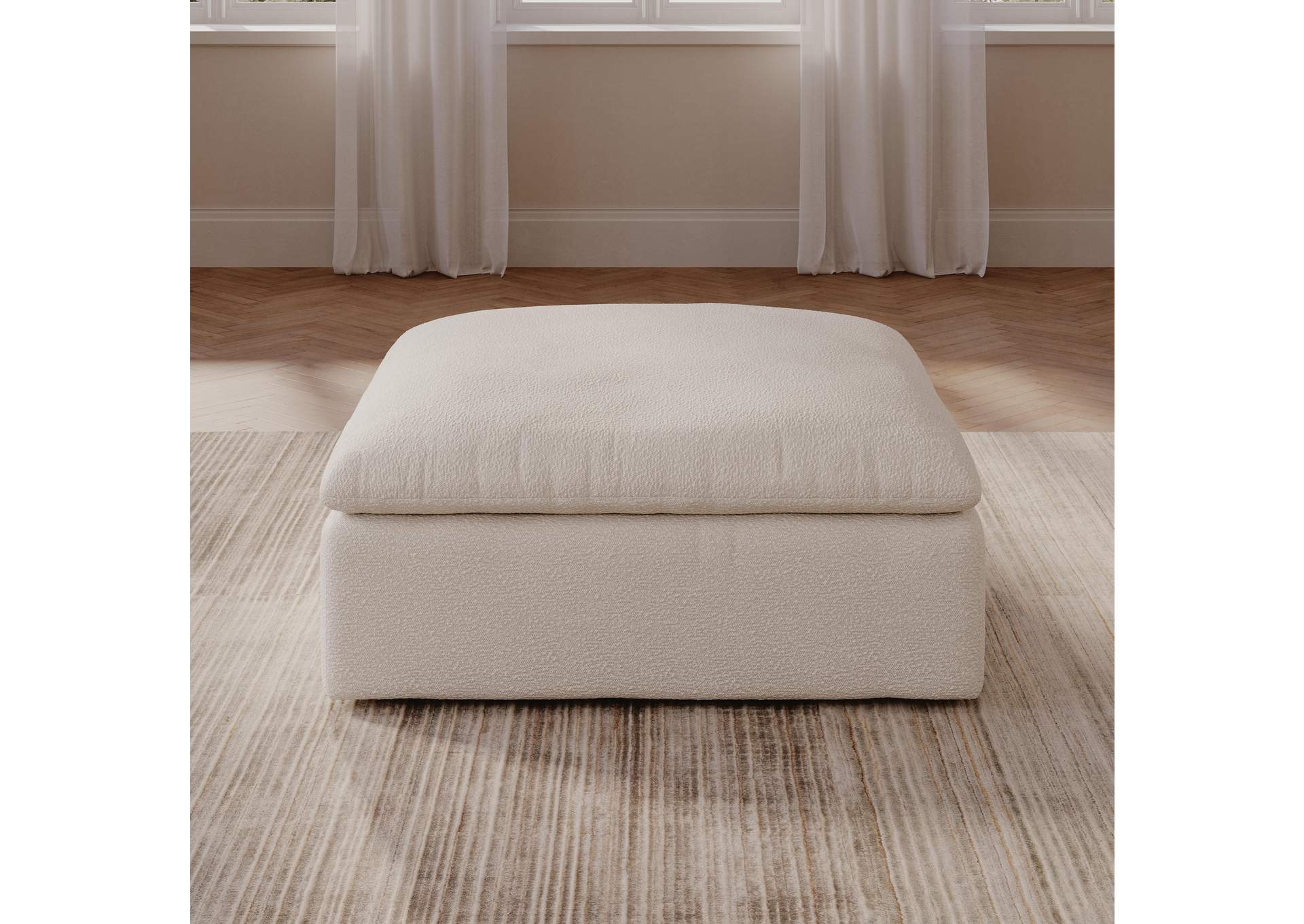 Whitehaven Oversized Accent Ottoman image 2