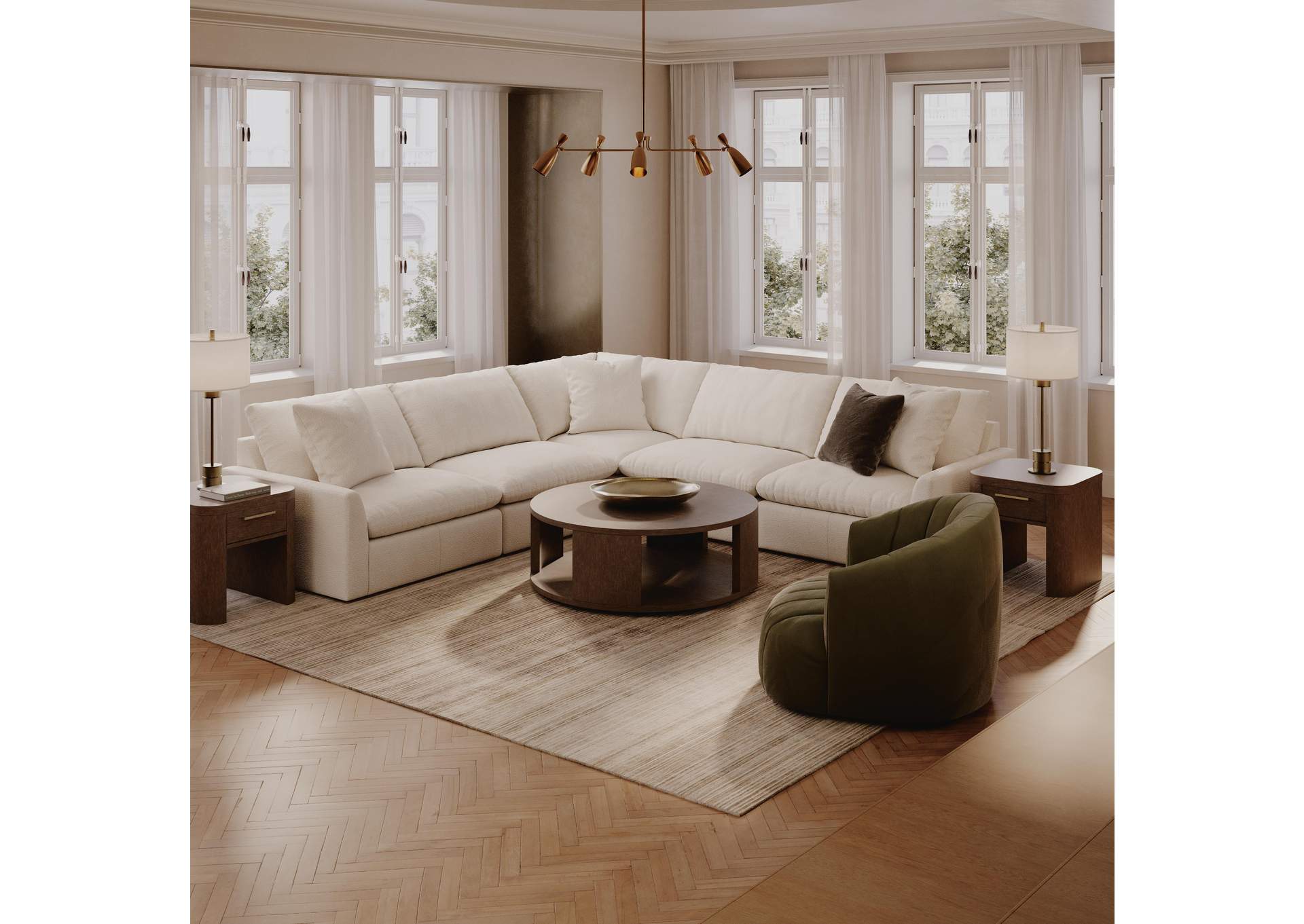 Whitehaven 5-Piece Sectional image 3