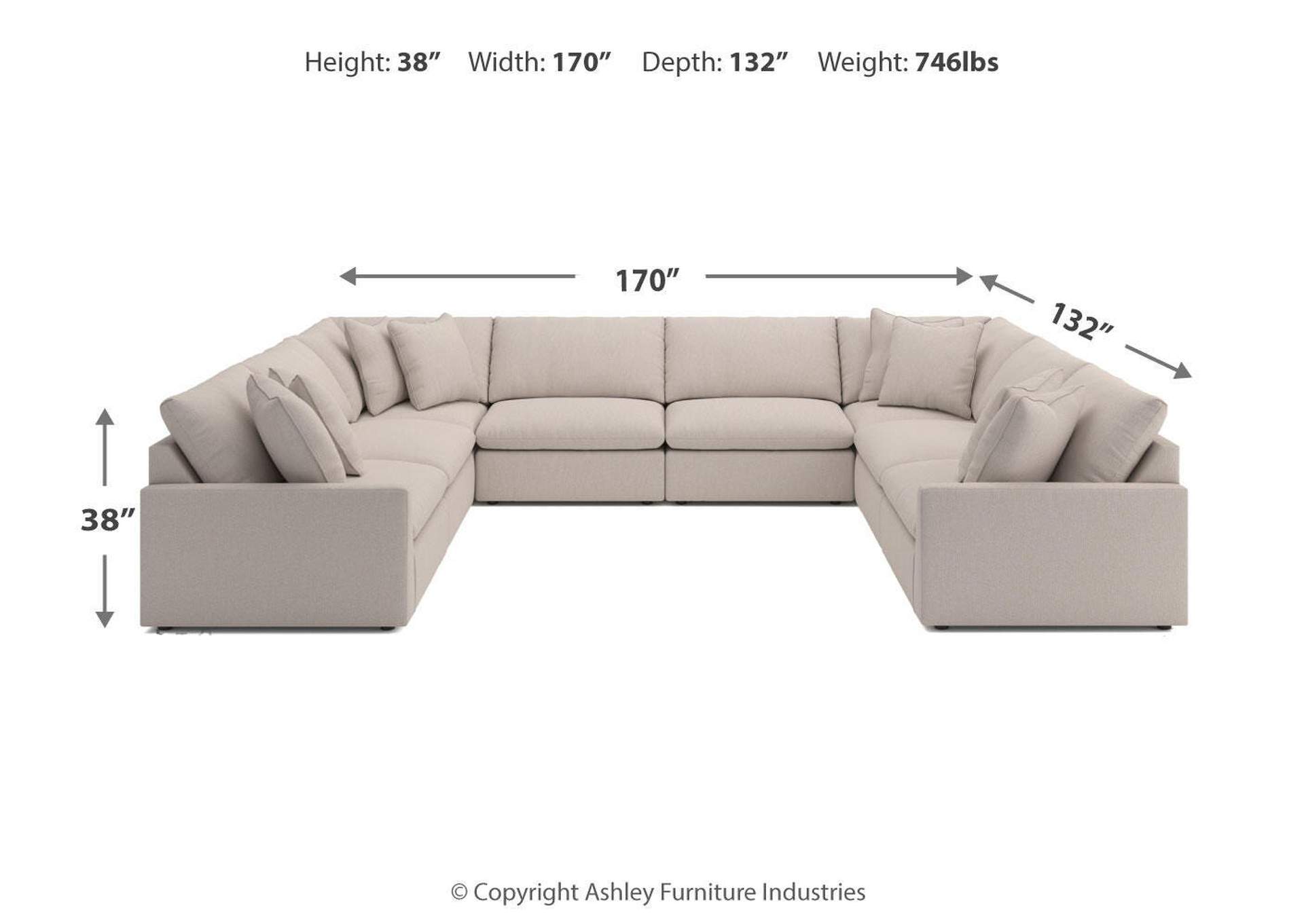Whitehaven 8-Piece Sectional image 5