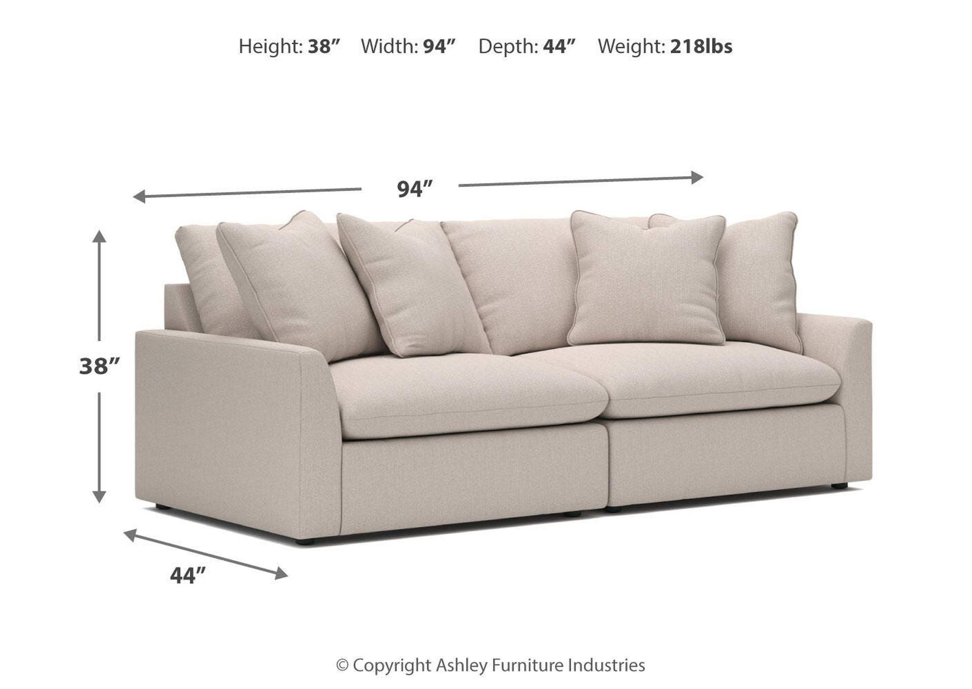 Whitehaven 2-Piece Sectional Loveseat image 10